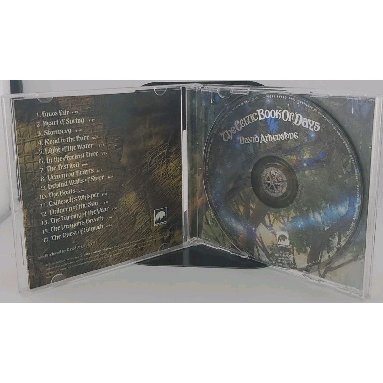 The Celtic Book of Days by David Arkenstone (CD, Feb-1998, Windham Hill Records)