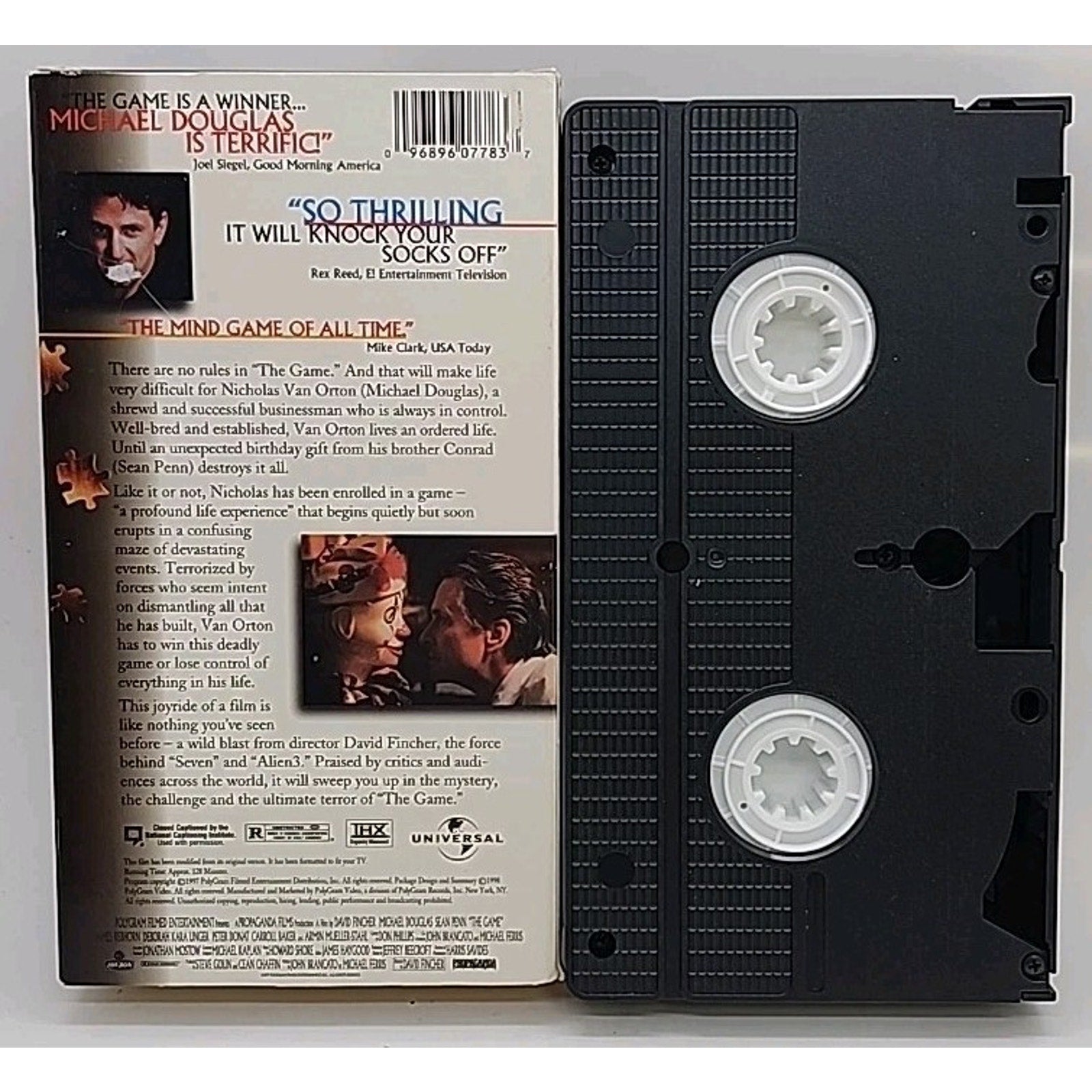 The Game (VHS, 2002, Pan Scan)