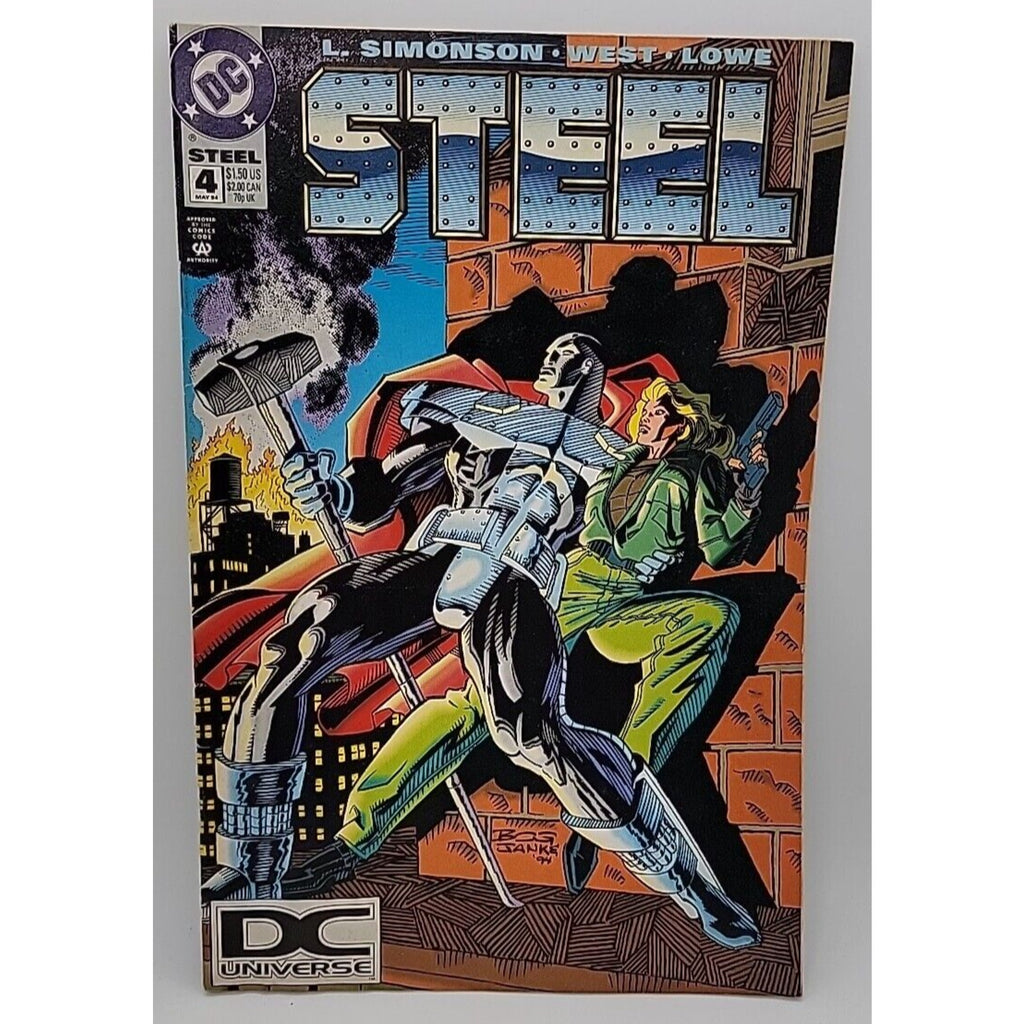 Steel #4 May 1994 DC Comic