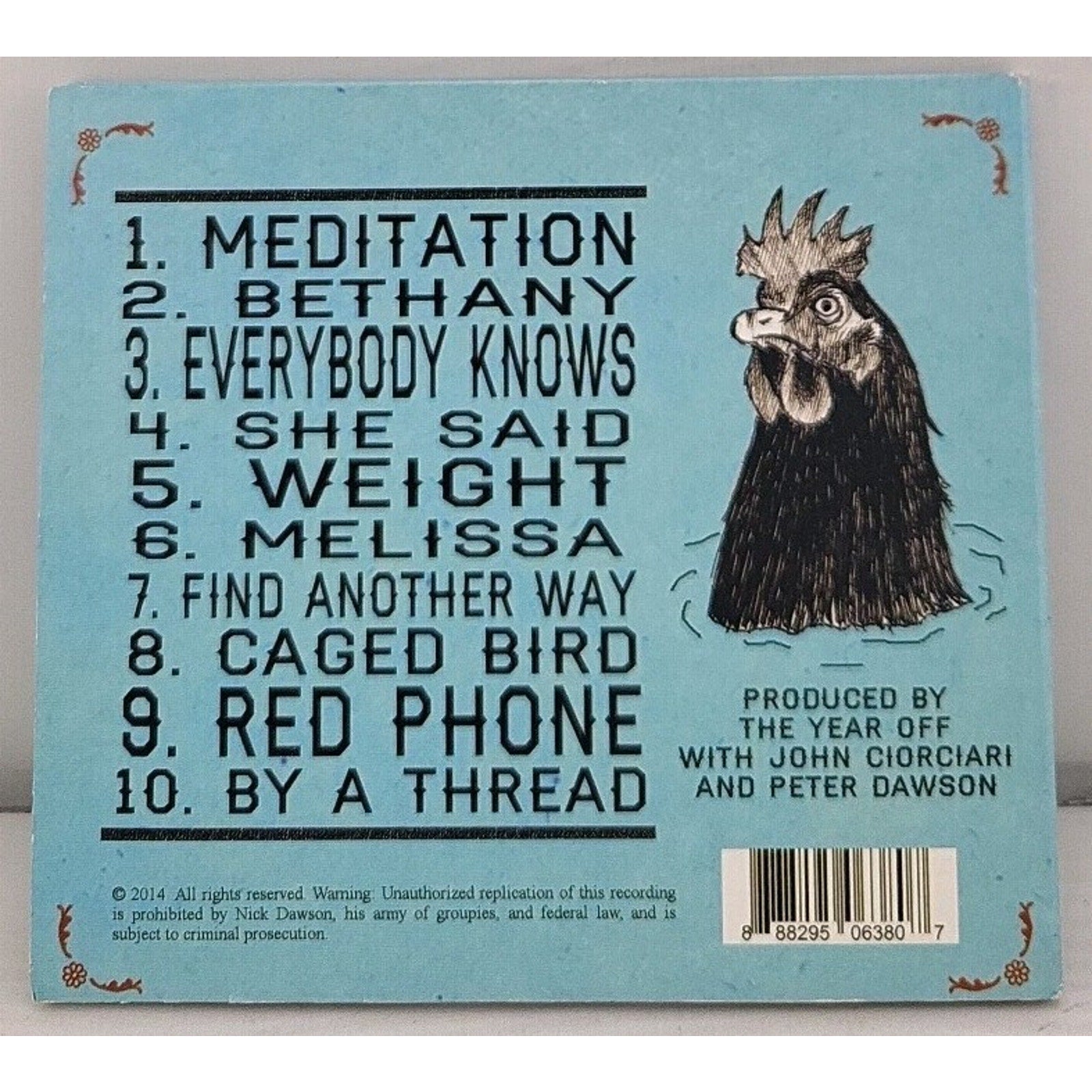 The Year Off Shut Up And Swim CD