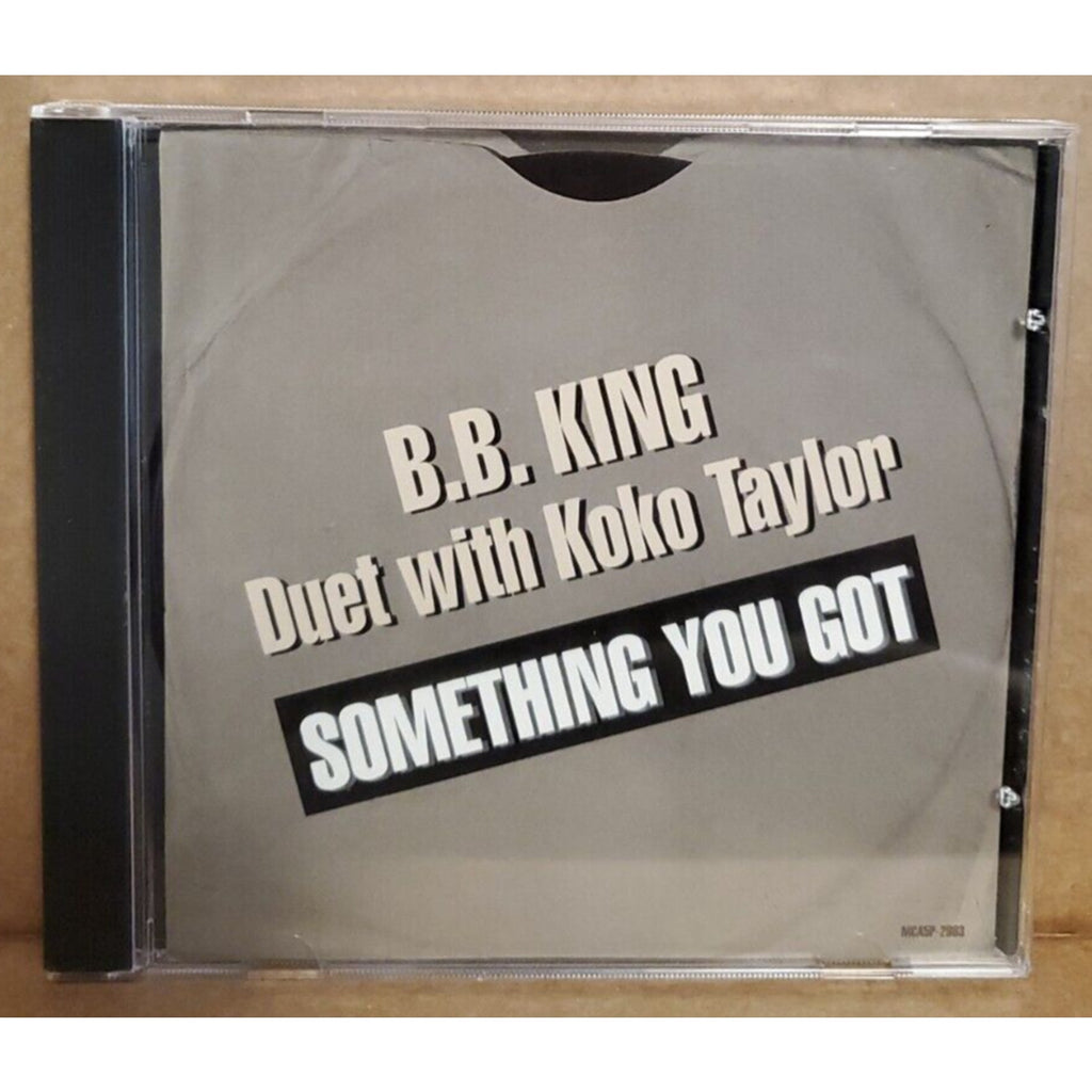 B.B. King Duet With Koko Taylor Something You Got (PROMO CD)