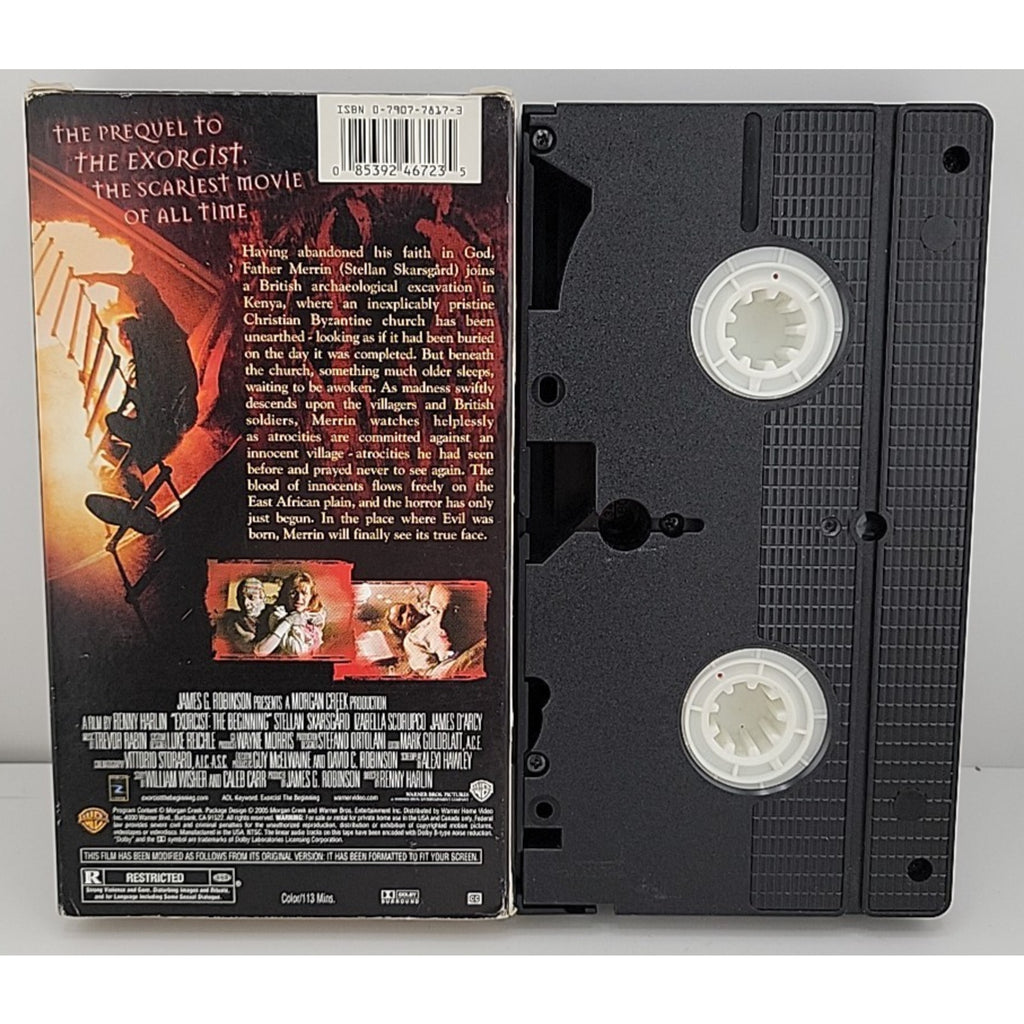 Exorcist the Beginning VHS