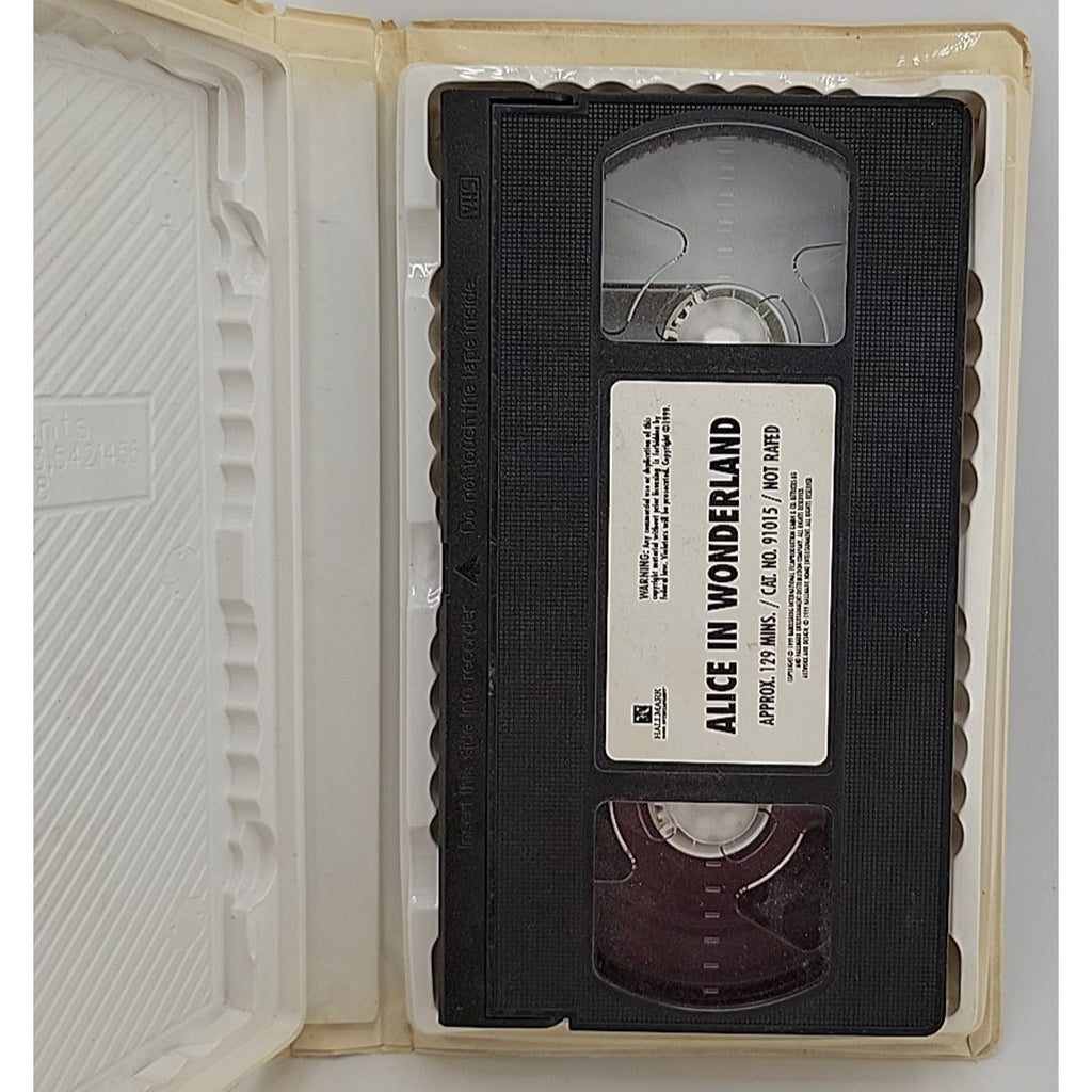 Alice In Wonderland (VHS, 1999, Clam Shell Case)