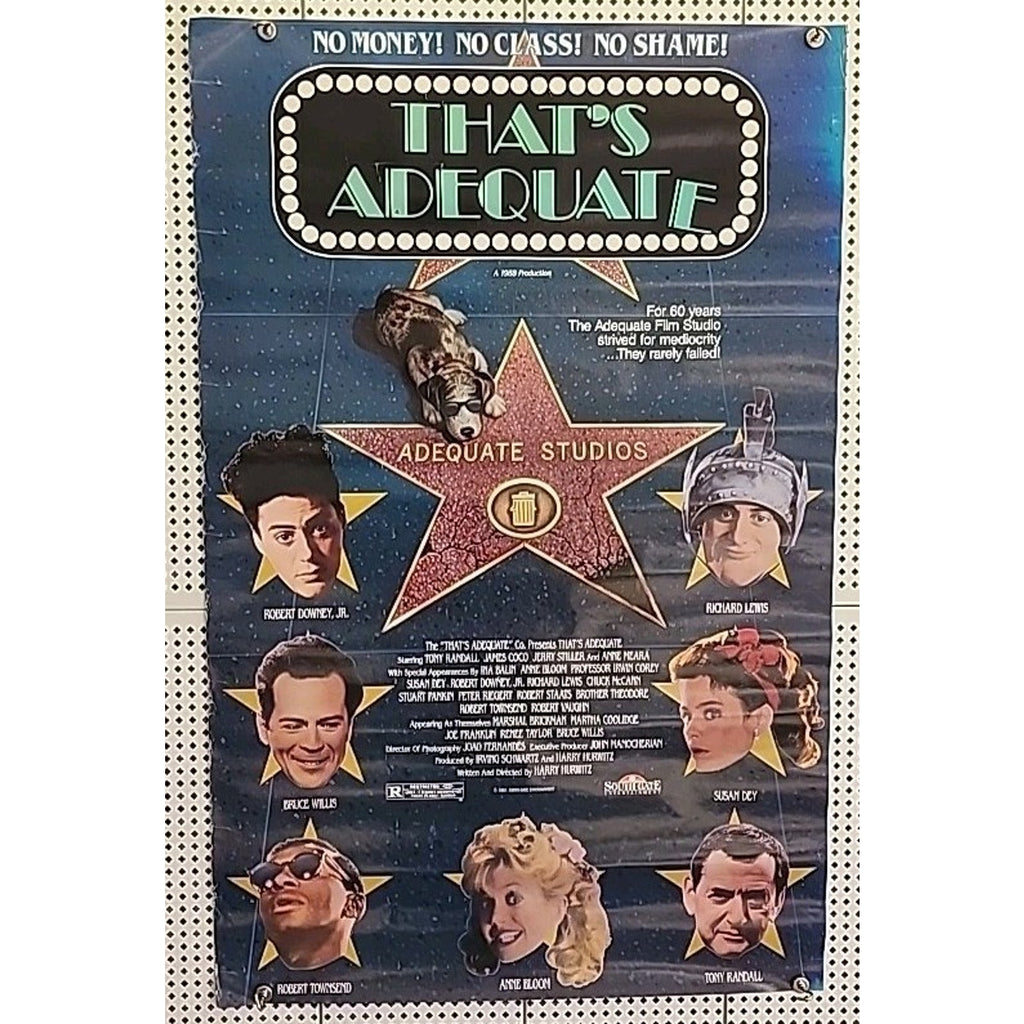 That's Adequate Movie Poster 27x40
