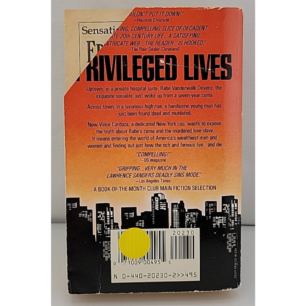 Privileged Lives by Edward Stewart (1989, Mass Market)
