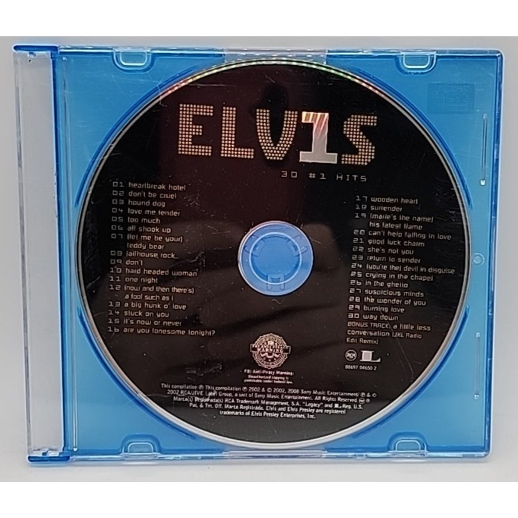 Elvis 30 #1 Hits by Presley, Elvis (CD, 2002)