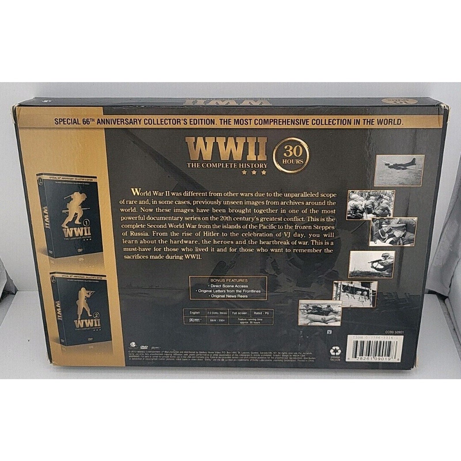 WWII: The Complete History (DVD, 2011, 10-Disc Set)