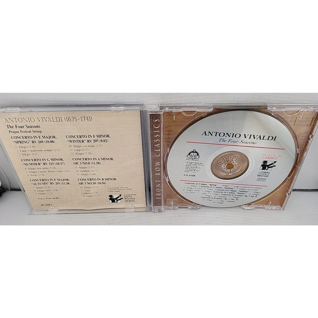 Antonio Vivaldi The Four Seasons Prague Festival Strings CD