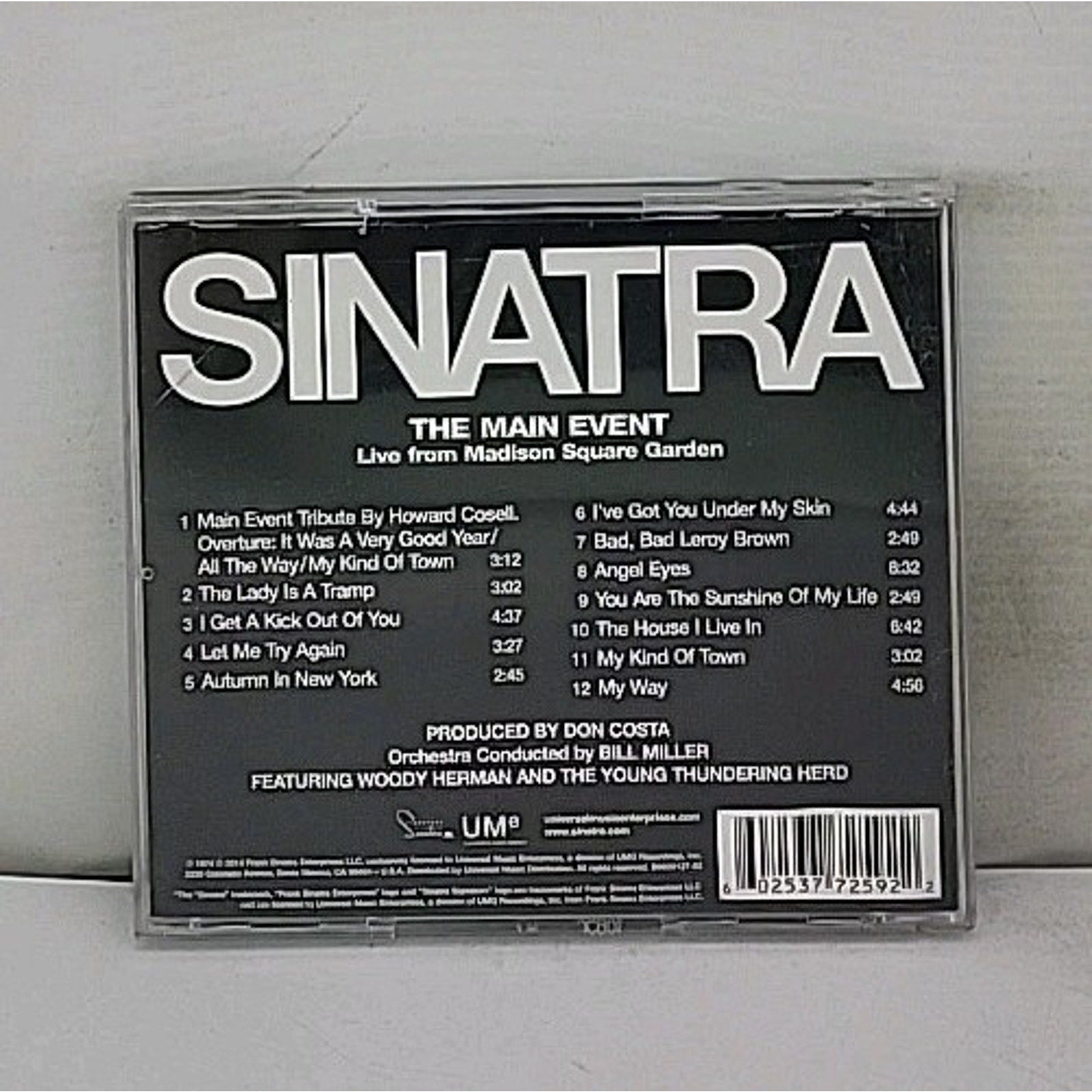 Main Event: Live by Frank Sinatra (CD, 2014)