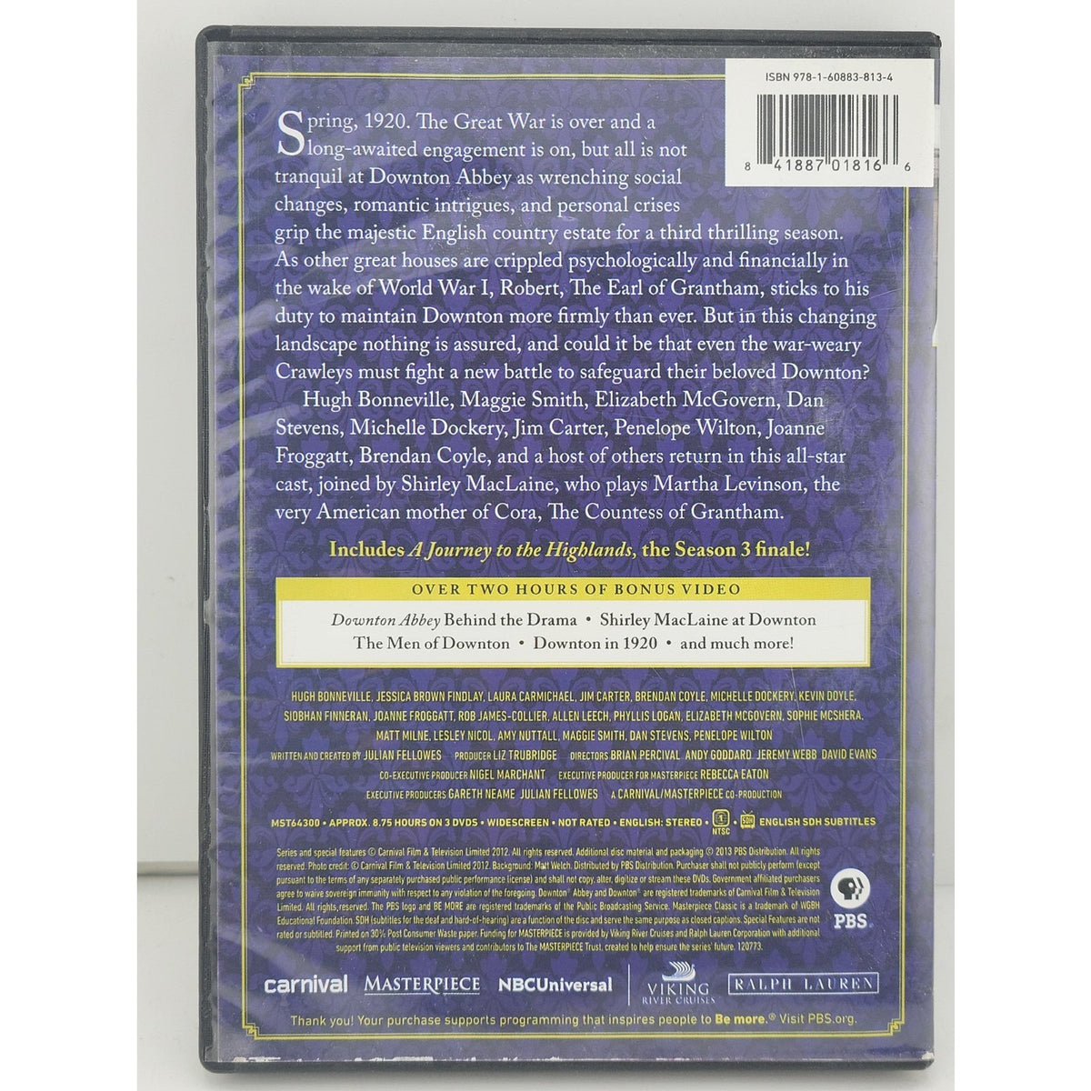 Downton Abbey: Season 3 (Masterpiece) (DVD)