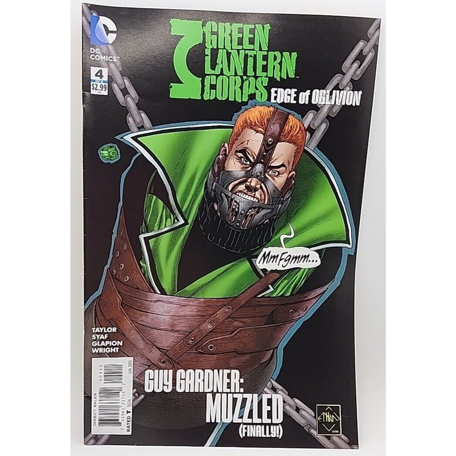 Green Lantern Corps Edge Of Oblivion #4 DC Comic 2016