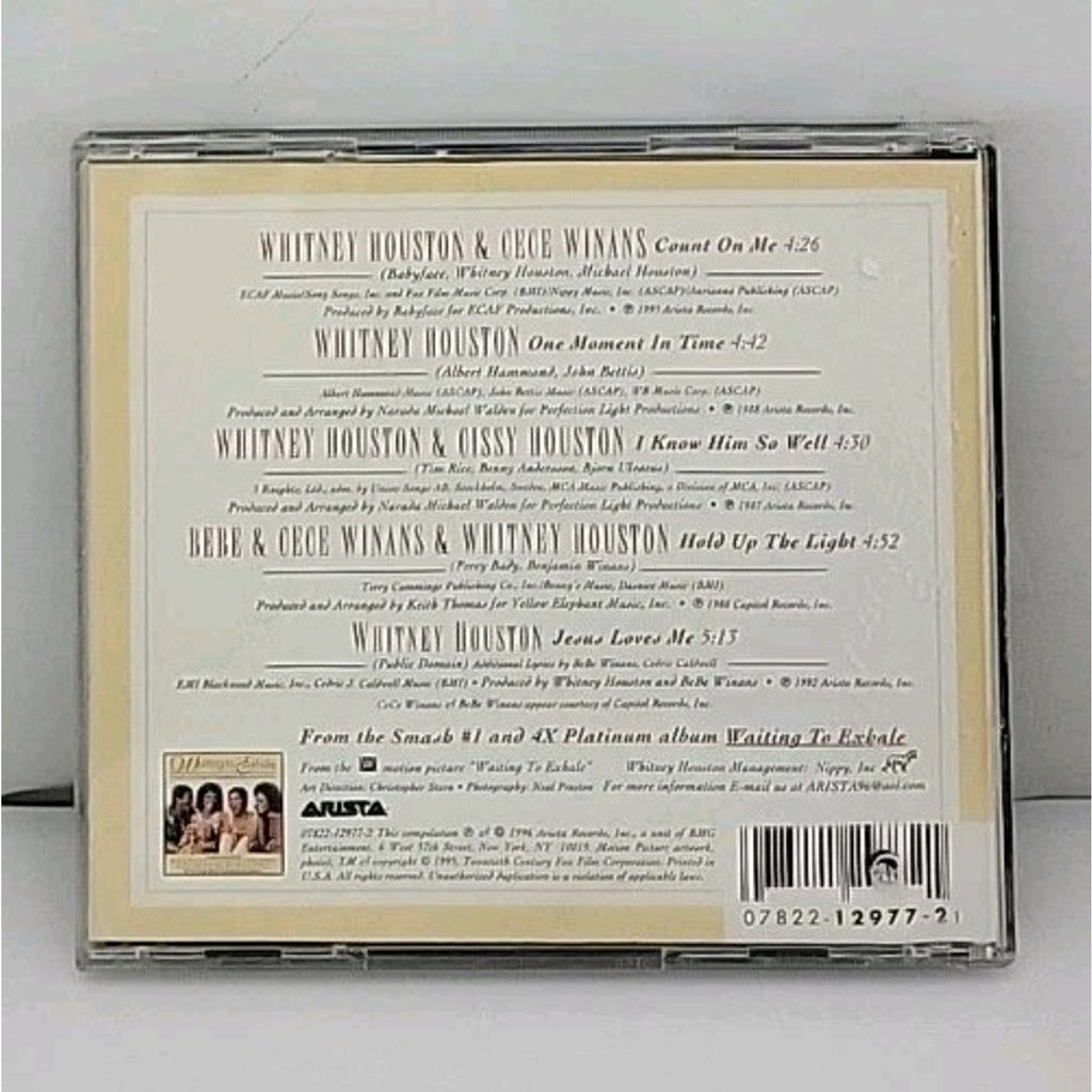 Count on Me [Maxi Single] by Whitney Houston (CD, Mar-1996, Arista)