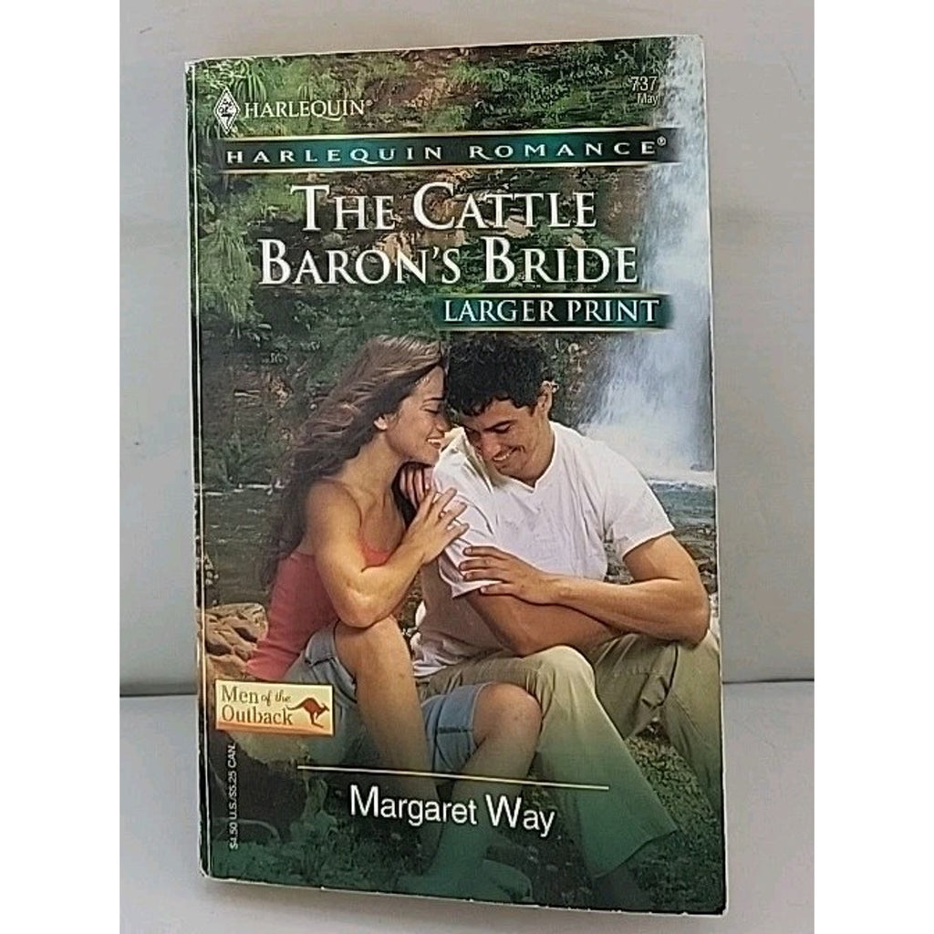 Cattle Baron's Bride by Margaret Way (2006 Larger Print)