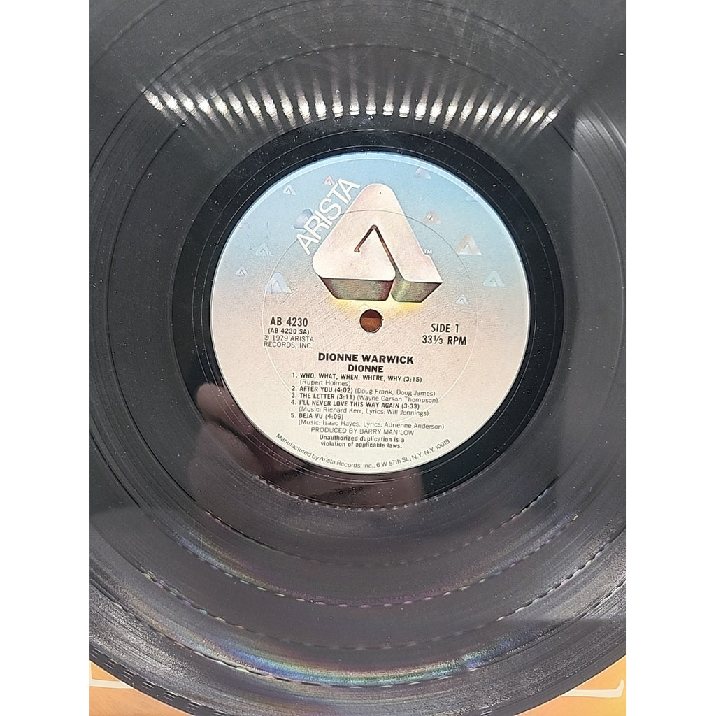 Dionne Warwick: Dionne 12" 33 RPM (Record)