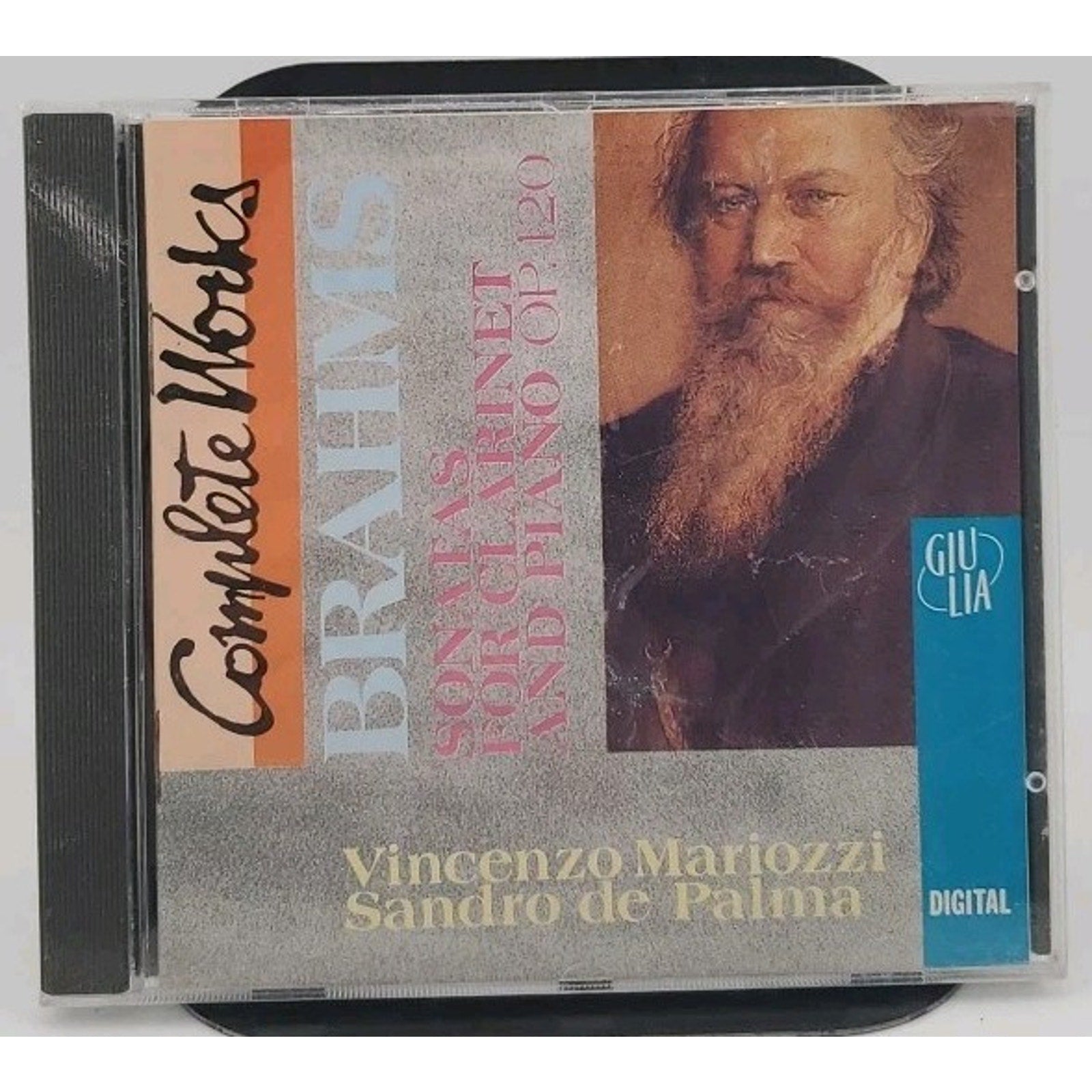 Complete Works Brahms - Sonatas For Clarinet & Sandro De Palma CD