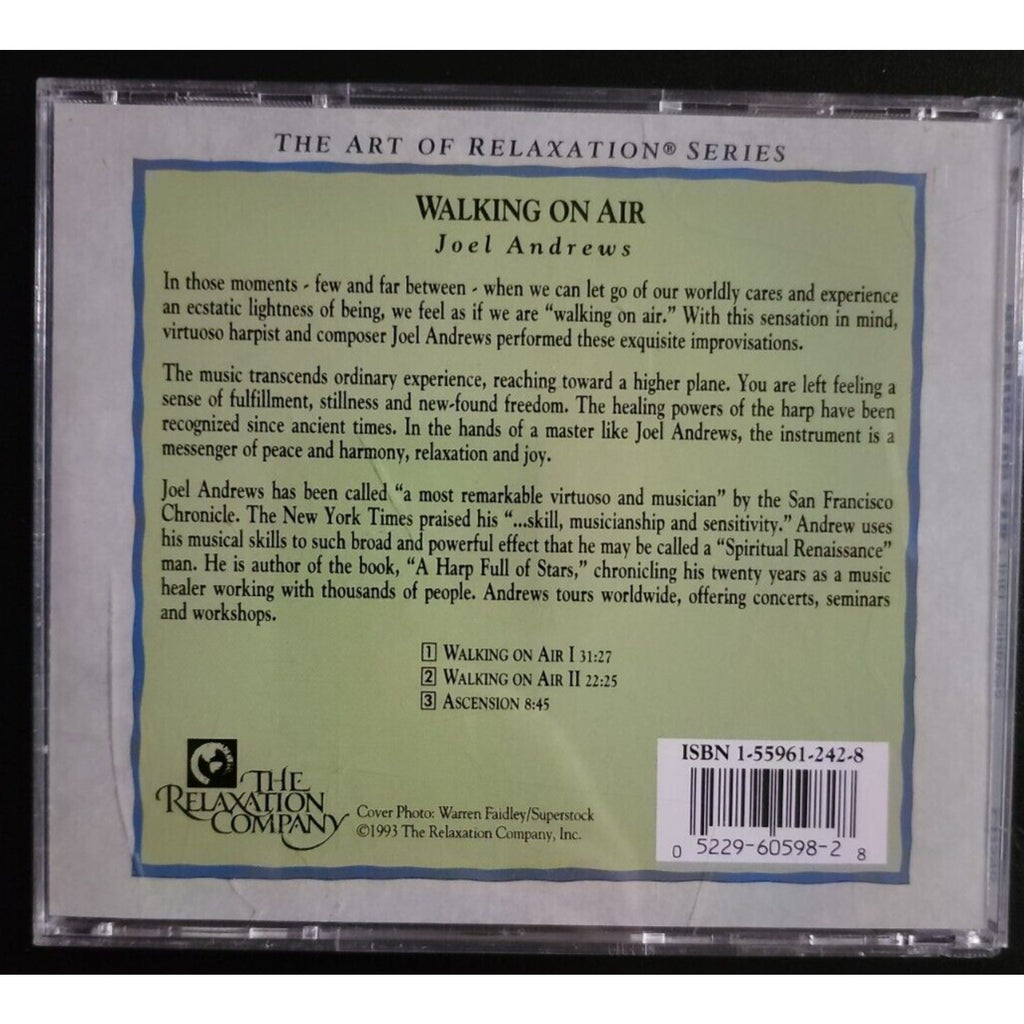 Walking on Air by Joel Andrews (CD, Feb-1994, Relaxation Music)