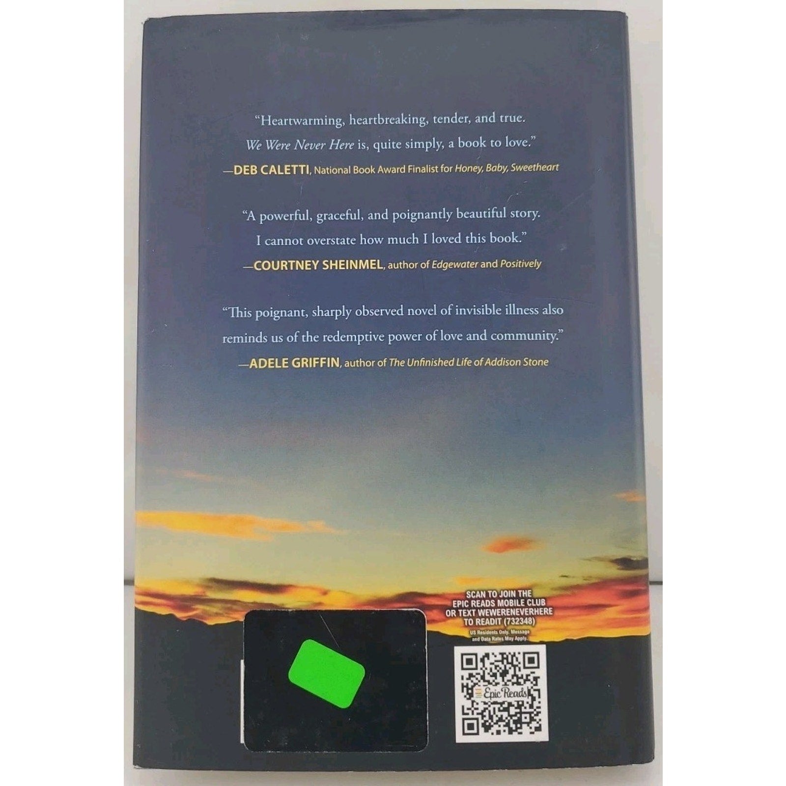 We Were Never Here by Jennifer Gilmore (2016, Hardcover)