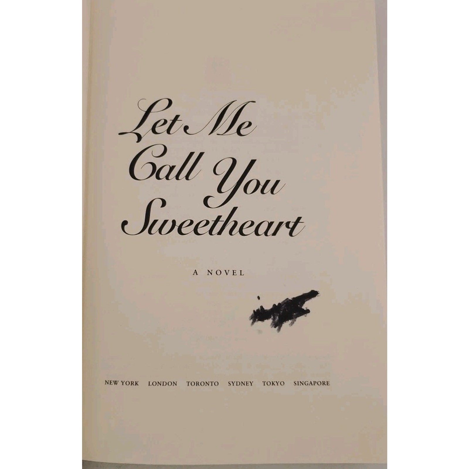 Let Me Call You Sweetheart by Mary Higgins Clark (1995, Hardcover)
