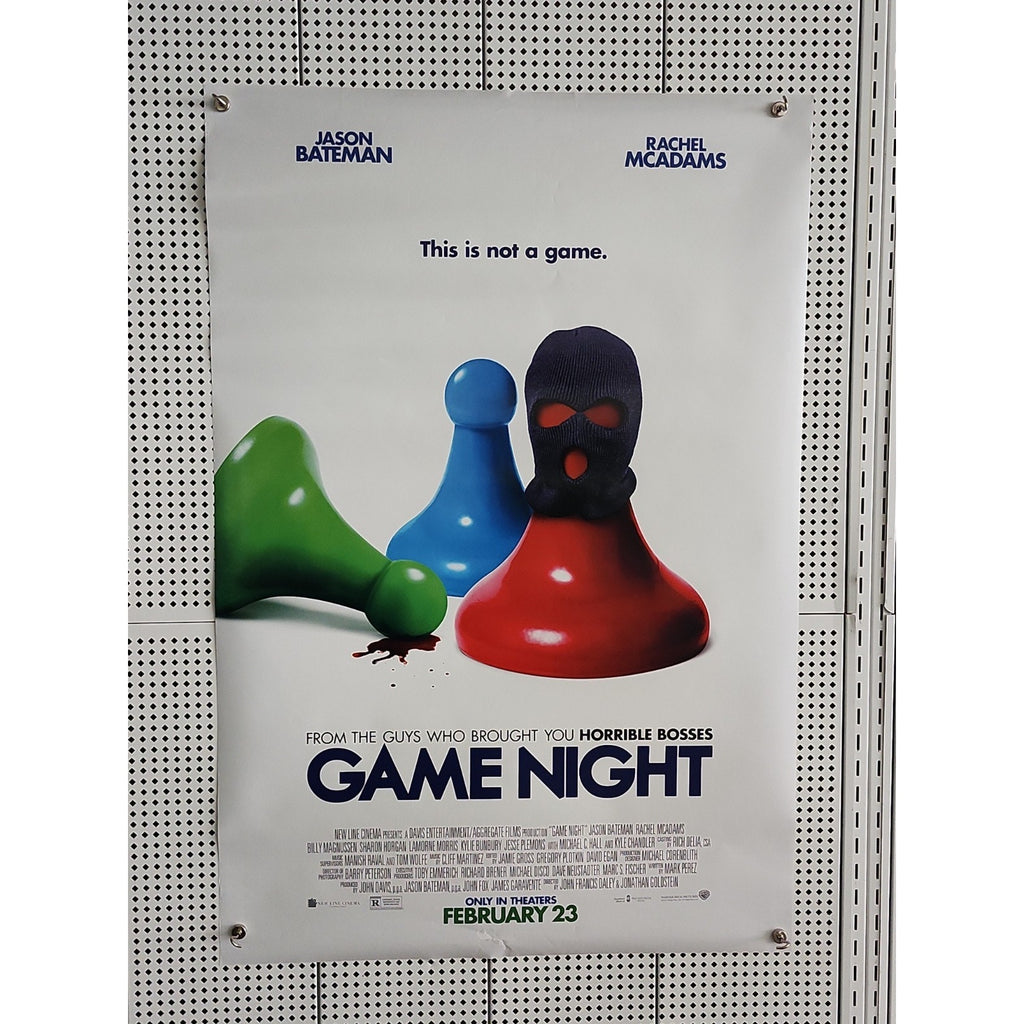 2016 Game Night Original 27x40 D/S Movie Poster, Double Sided