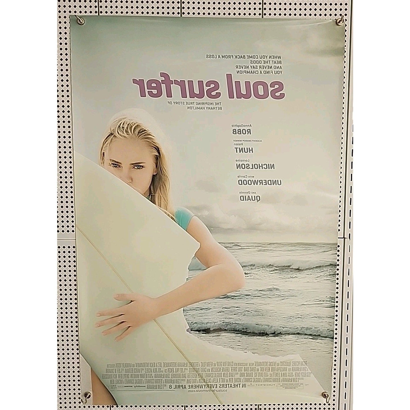 Soul Surfer Original Movie Theater Poster DS 27×40 Bethany Hamilton