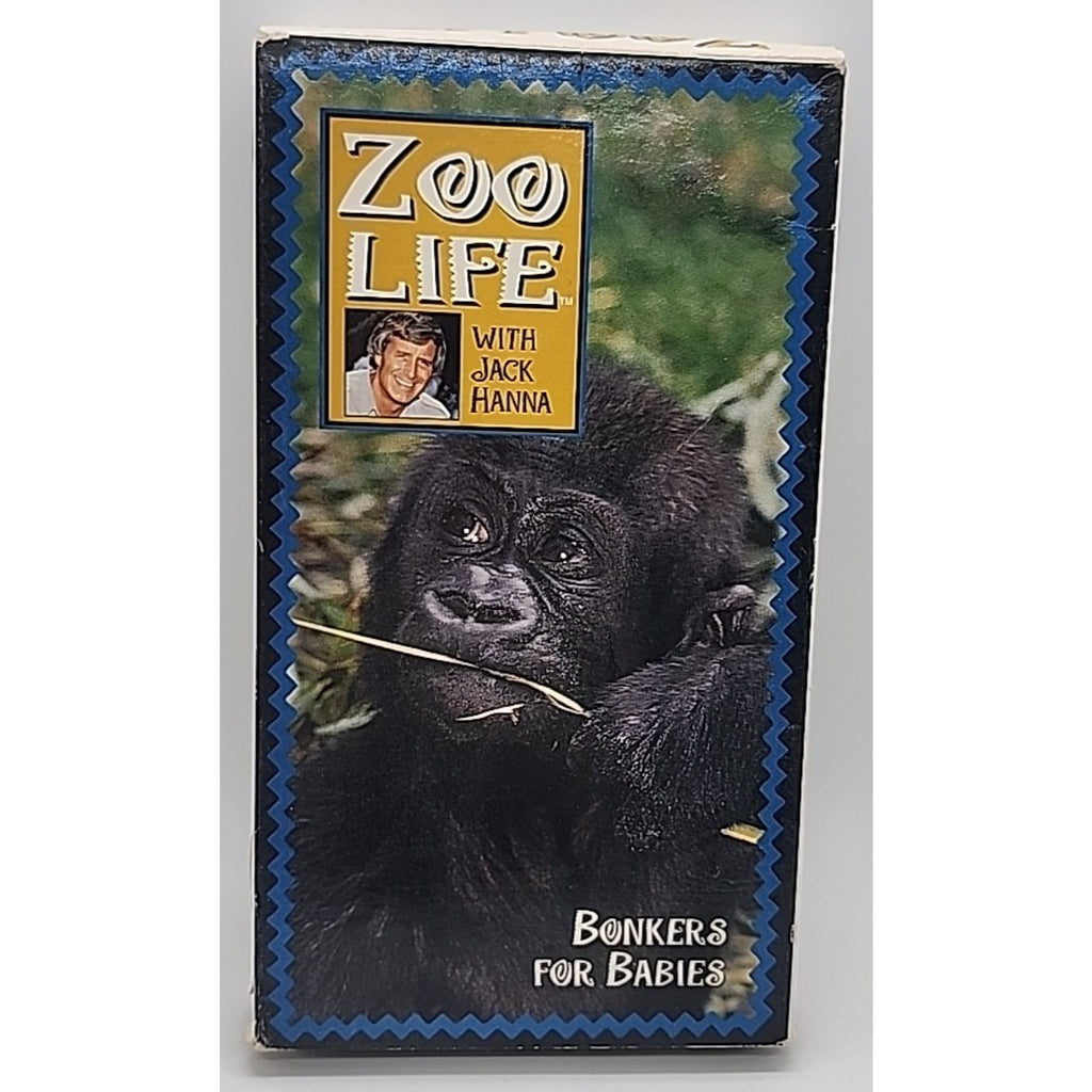 Zoo Life with Jack Hanna Bonkers for Babies VHS 1997