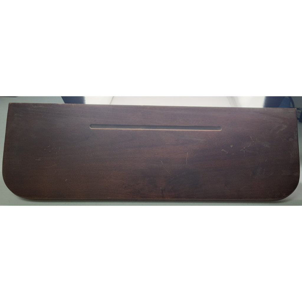 Vtg 970's-1980's Wooden Shelf with beautiful Floral Carved Detailed Sturdy
