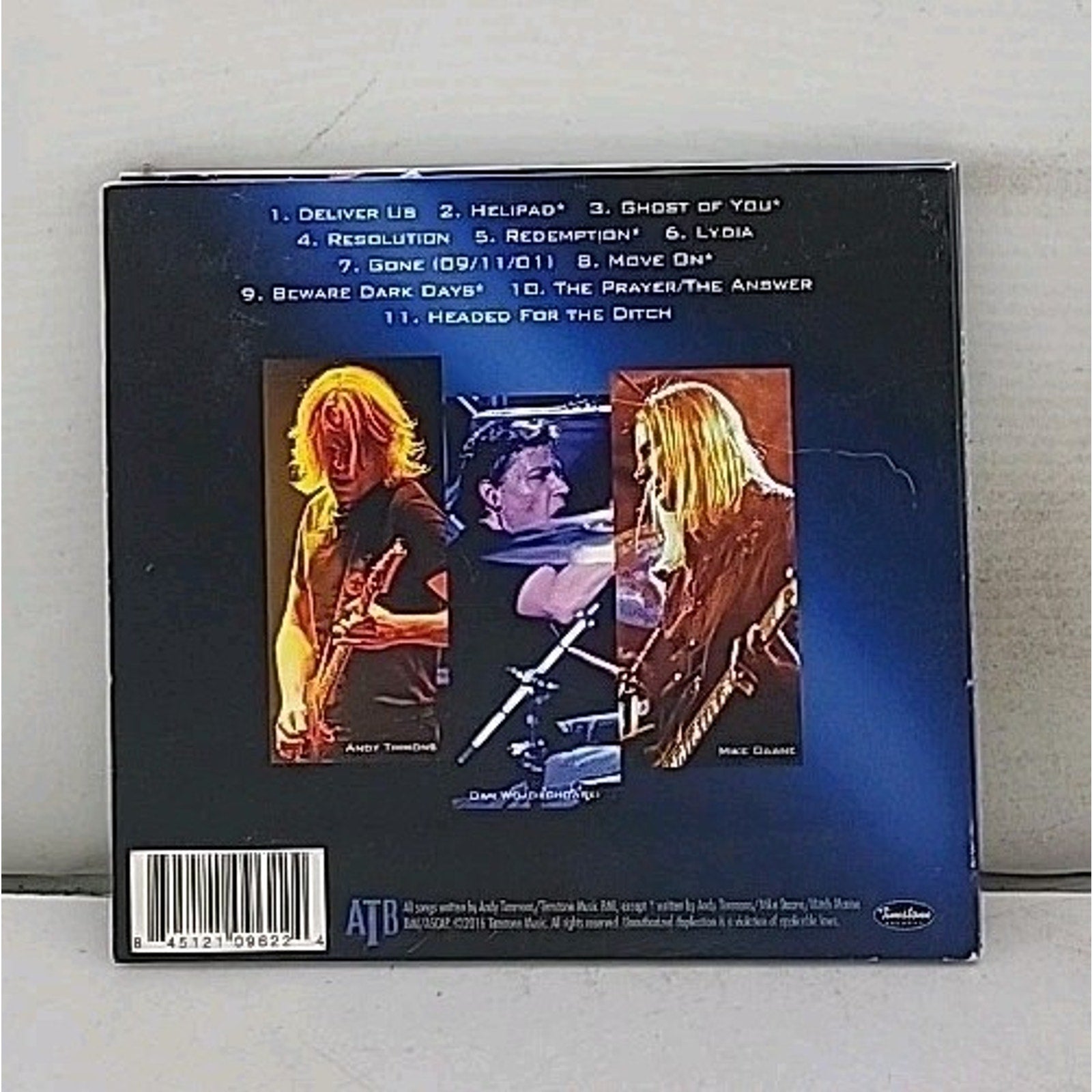 Live Resolution by Andy Timmons (CD, 2015) *Signed*