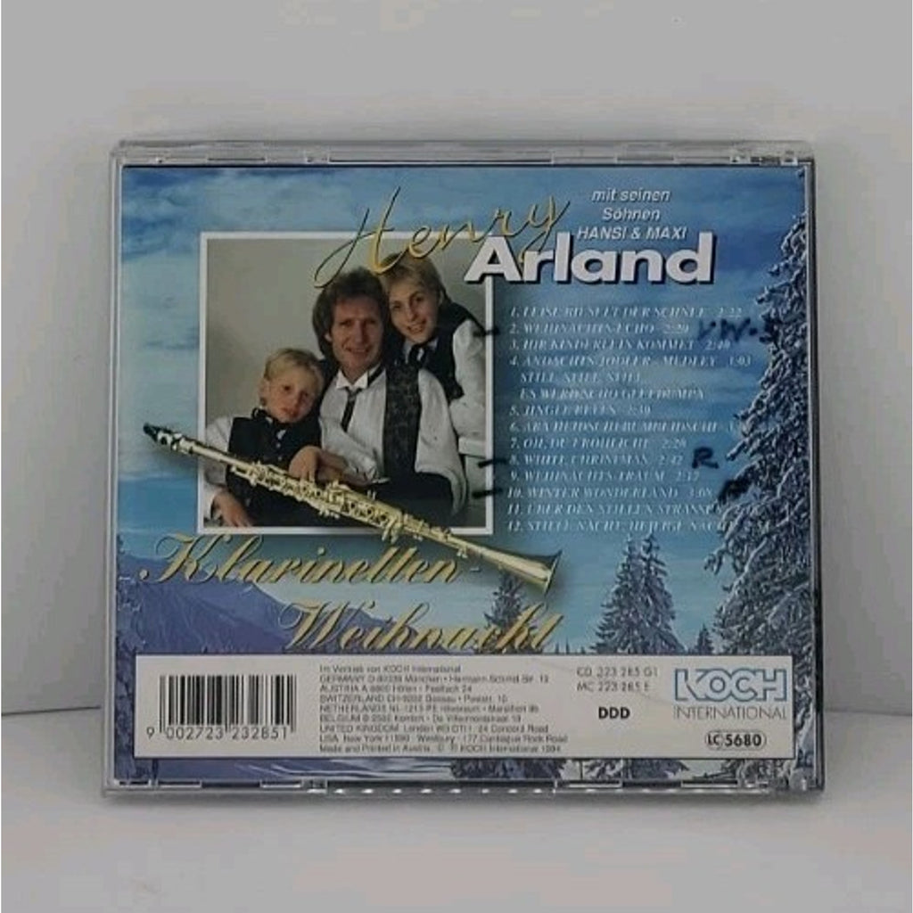Henry Arland - Klarinetten-Weihnacht CD