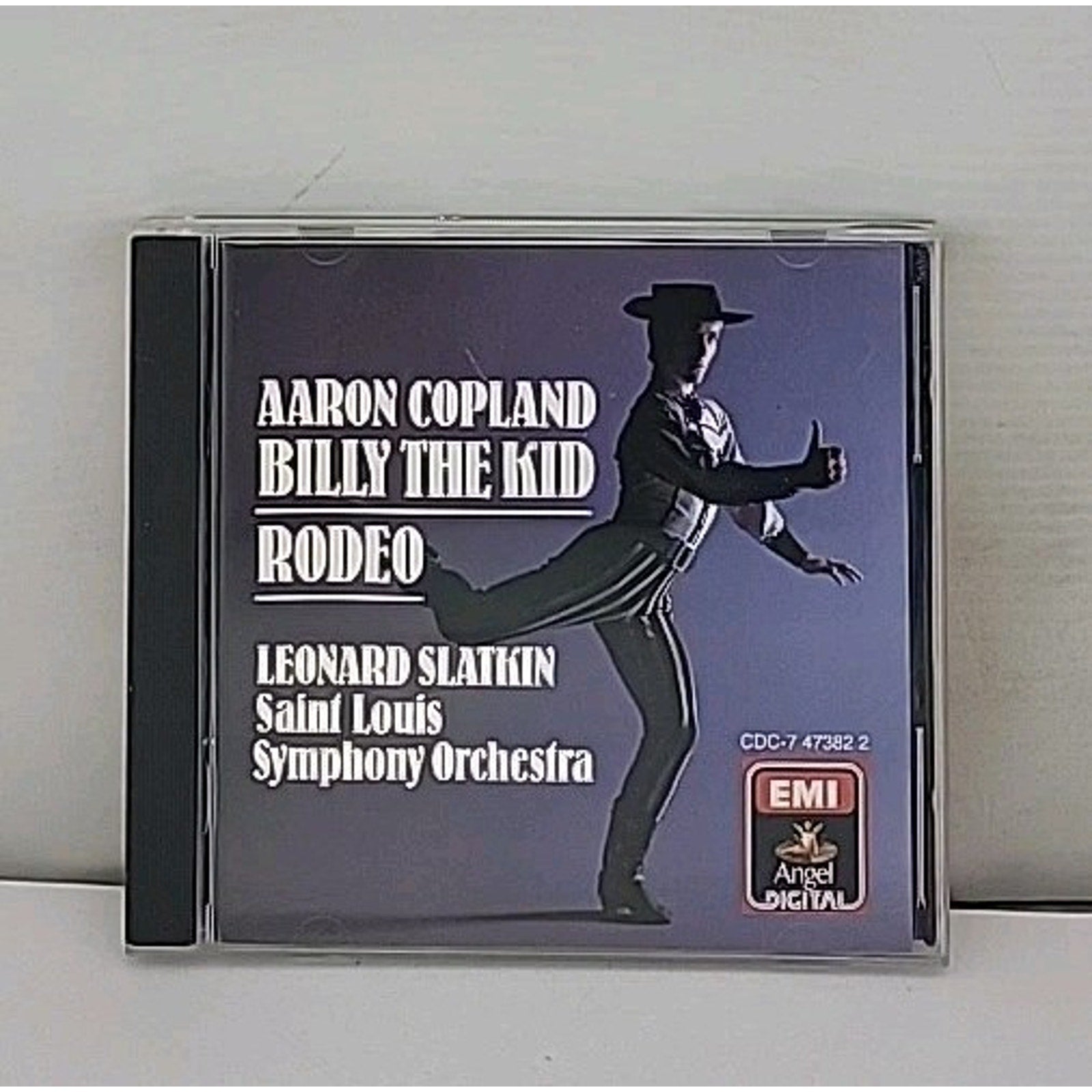 Aaron Copland - CD - Billy The Kid - Rodeo - Leonard Slatkin SL Symphony - RE