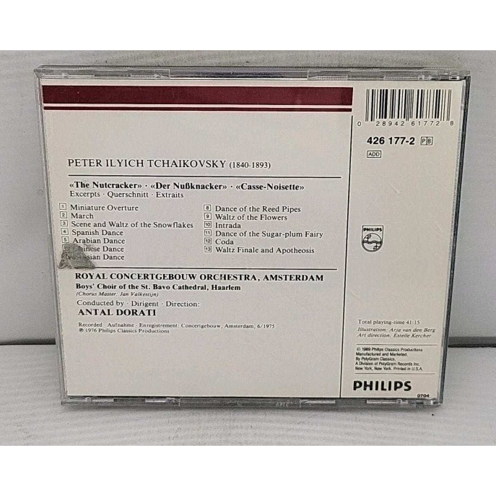 Tchaikovsky - The Nutcracker - Antal Dorati CD
