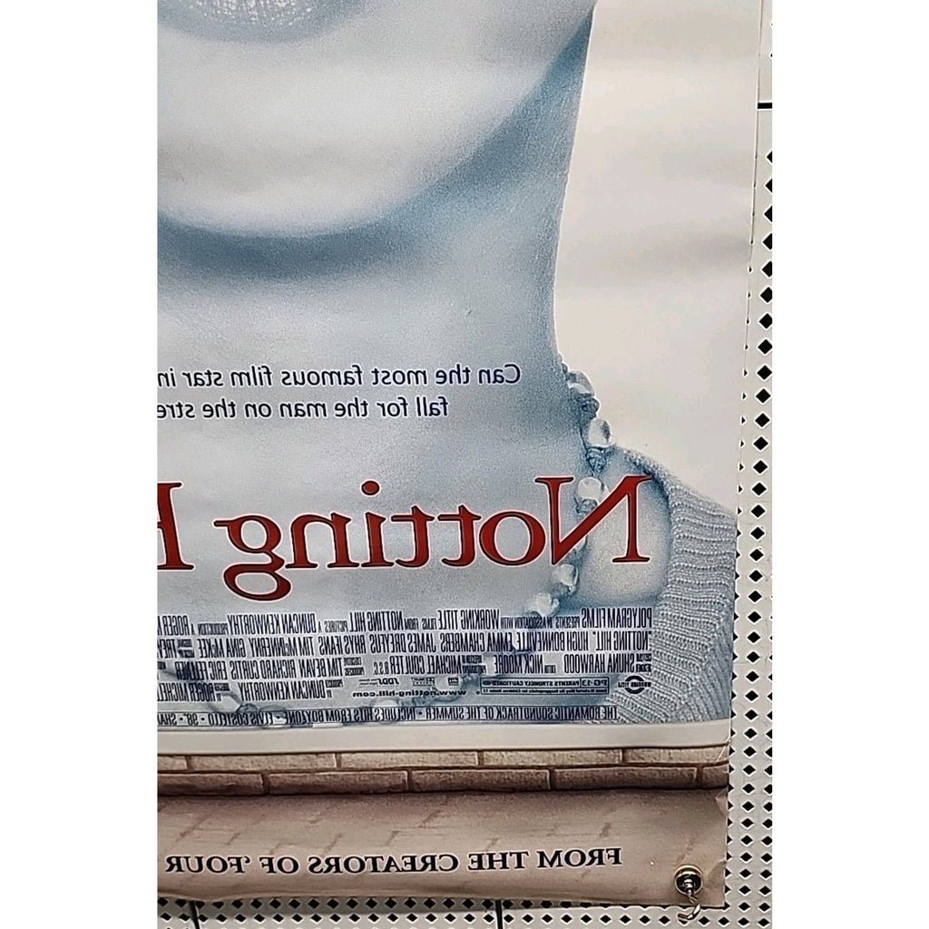 1999 Notting Hill Original US Movie Film Poster, 27x40 D/S, Roberts, Grant