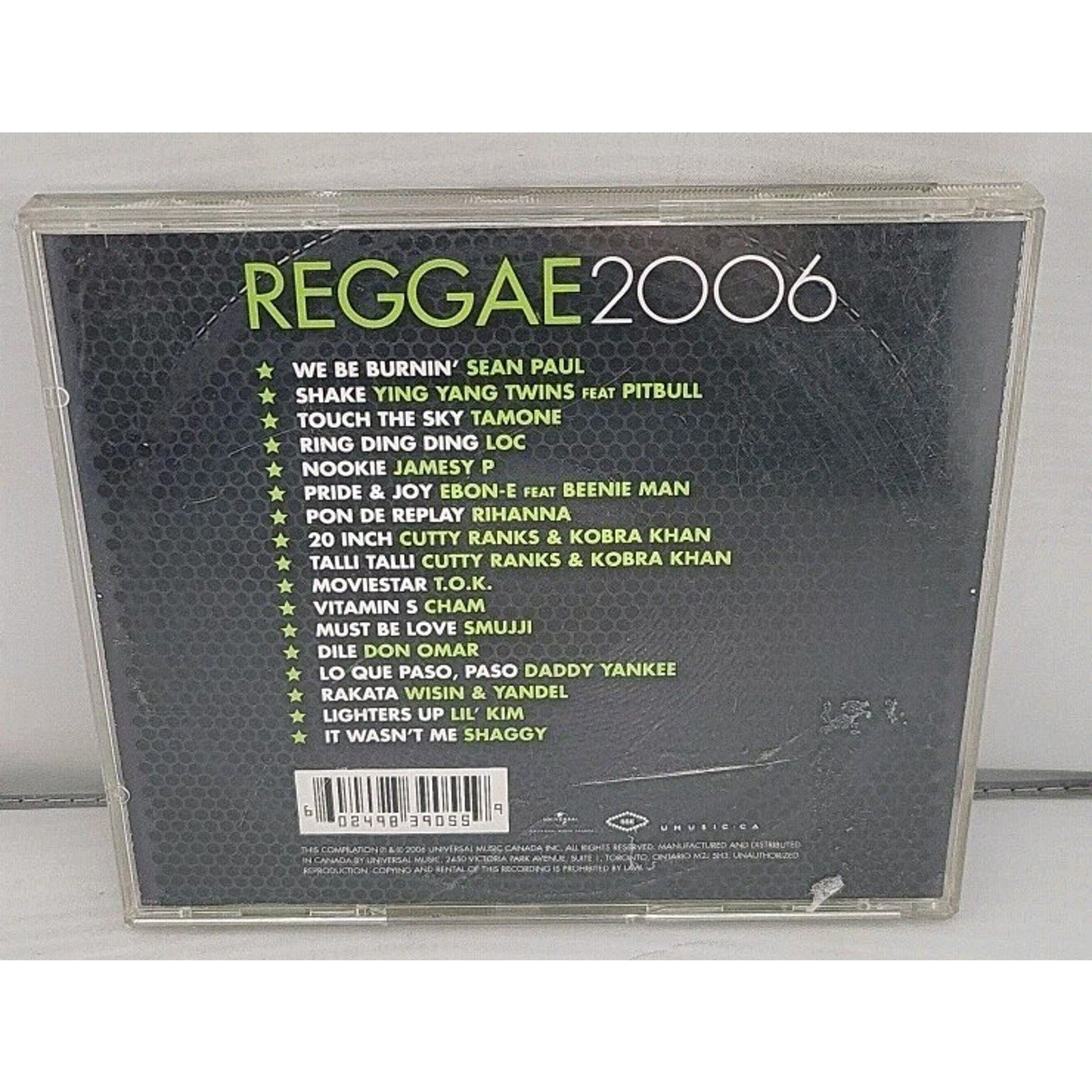 Reggae 2006 by Various Artists (CD, 2006, Universal Distribution)