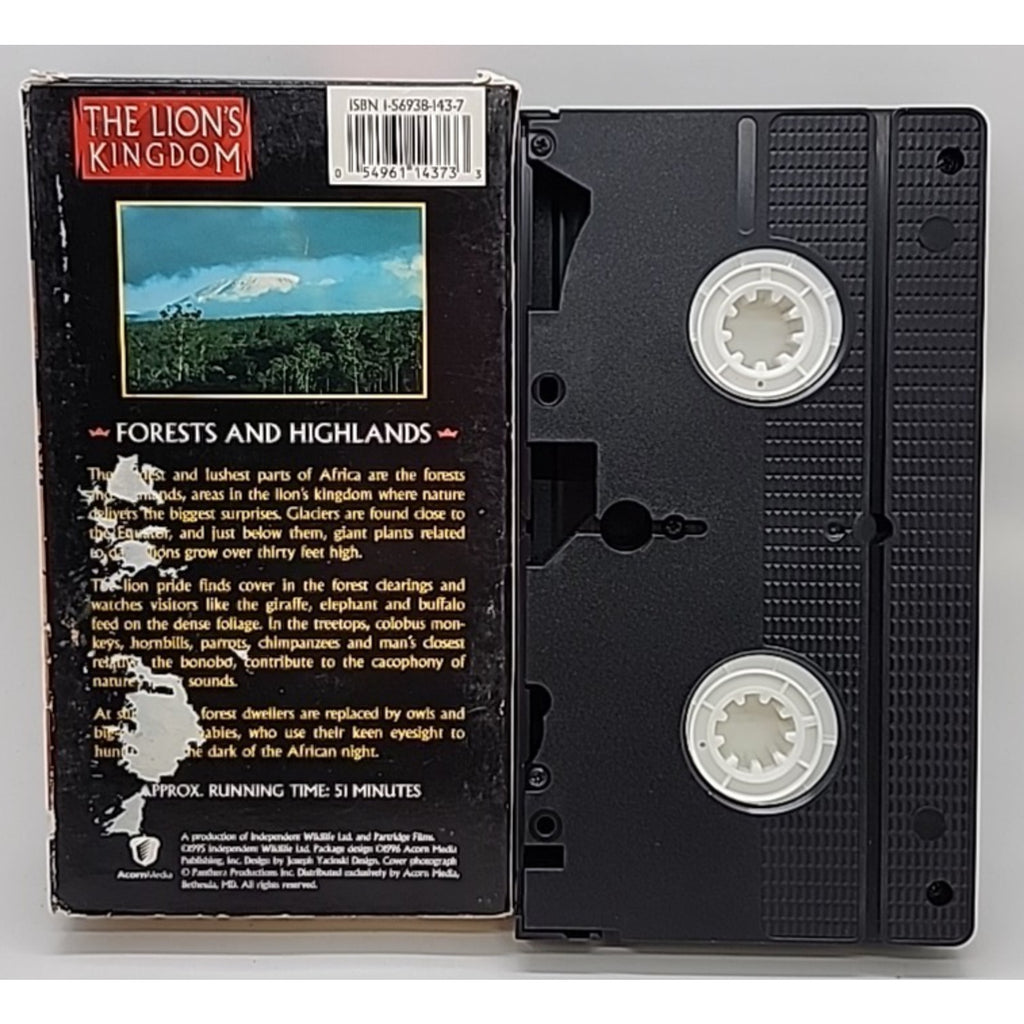 Lions Kingdom, The - Forests and Highlands (VHS, 1997)