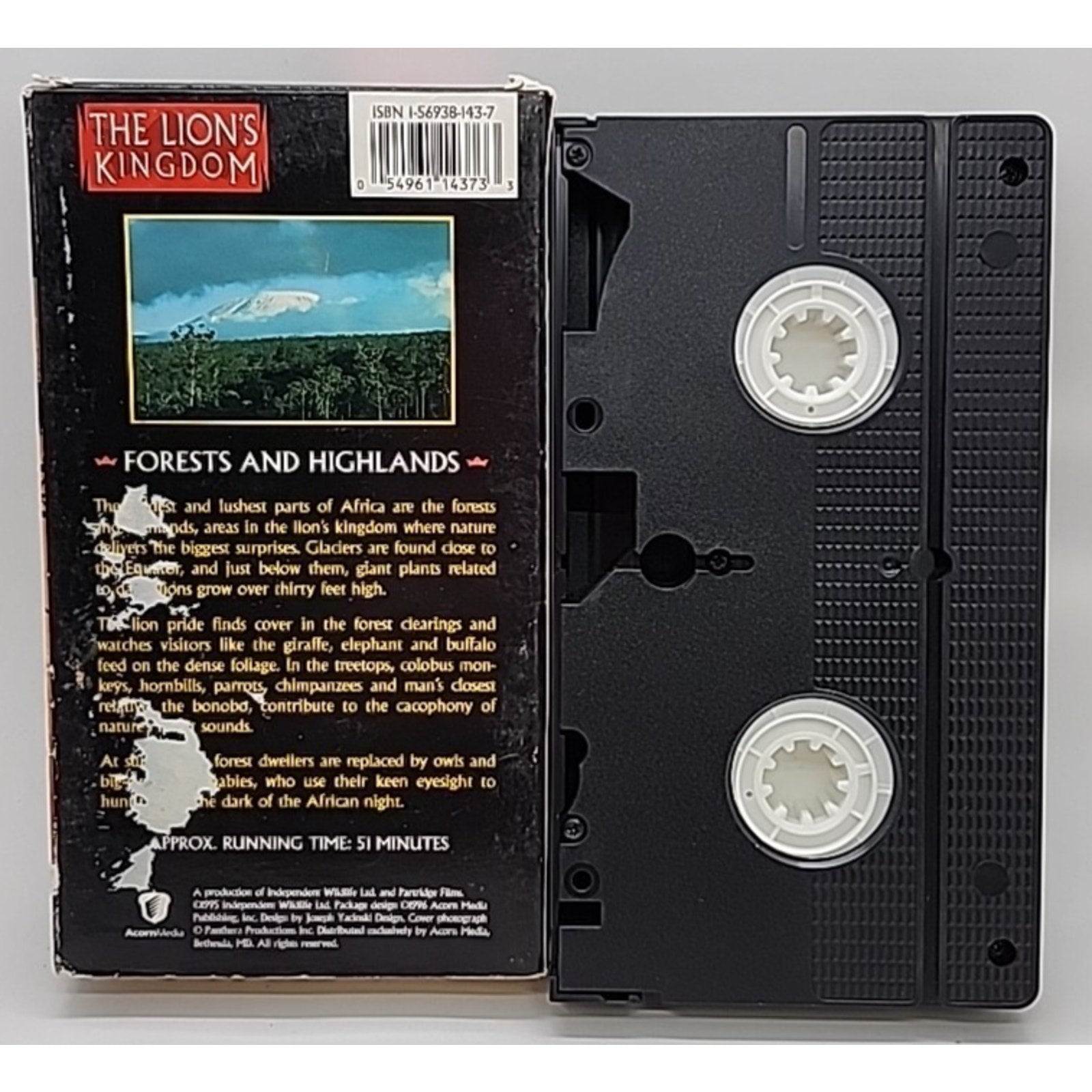 Lions Kingdom, The - Forests and Highlands (VHS, 1997)