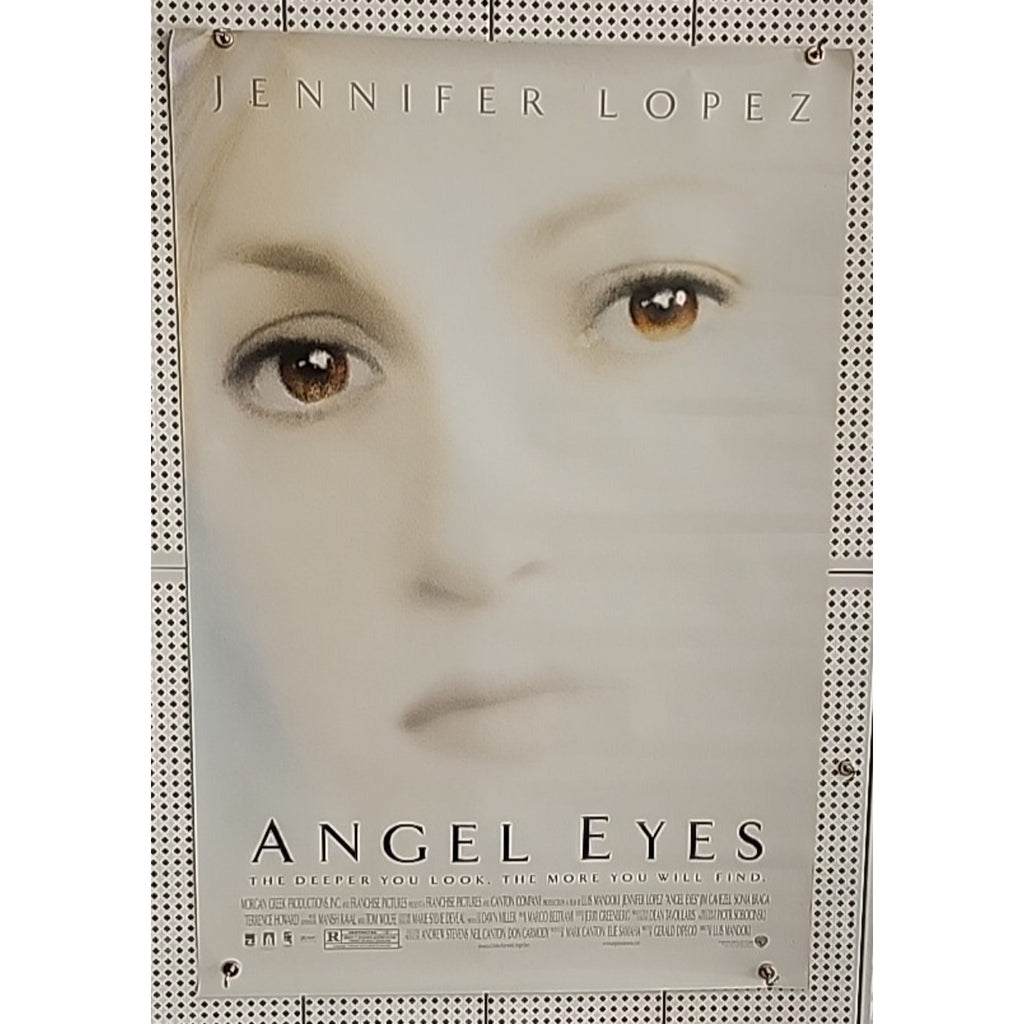 Movie Poster Angel Eyes Jennifer Lopez 2001 Single Sided Original 27x40"