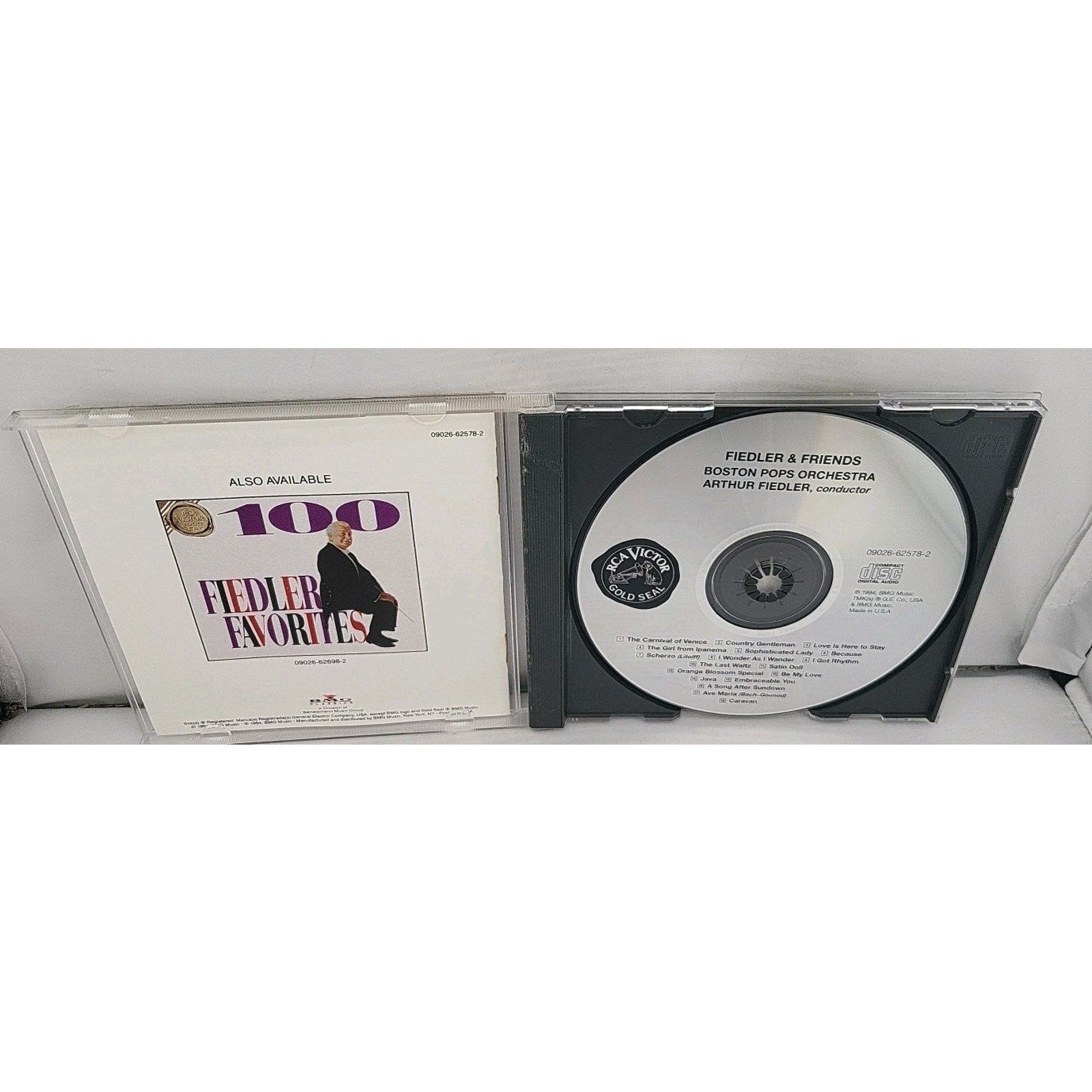 Fiedler & Friends by Arthur Fiedler (CD, Nov-1994, RCA Victor)
