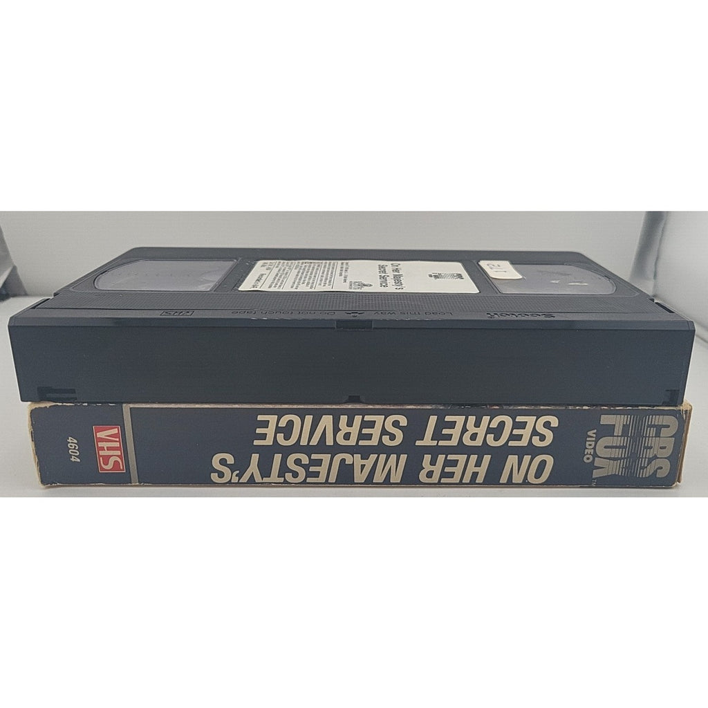 On Her Majesty's Secret Service VHS - James Bond 007, 1984, CBS FOX Video Tape