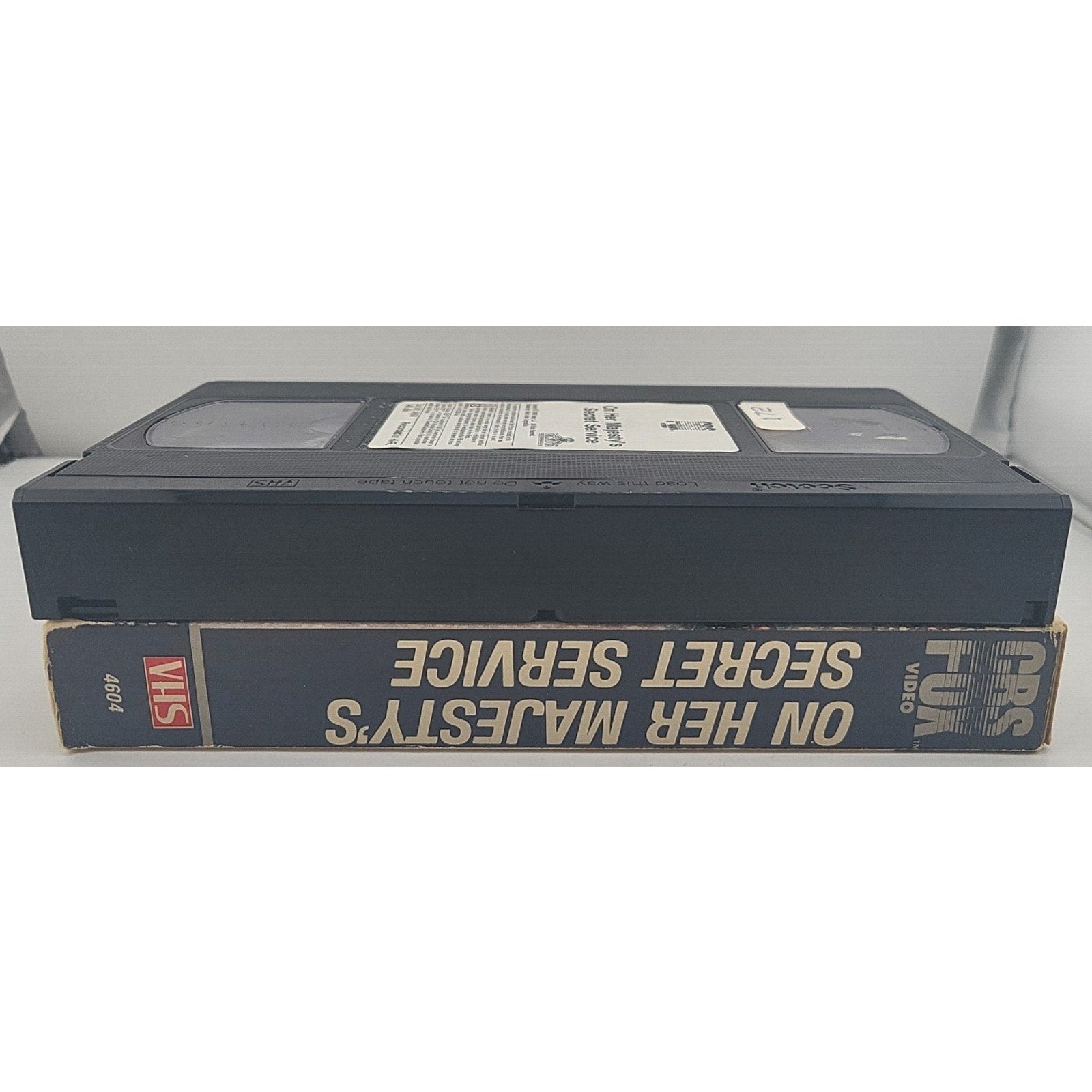 On Her Majesty's Secret Service VHS - James Bond 007, 1984, CBS FOX Video Tape