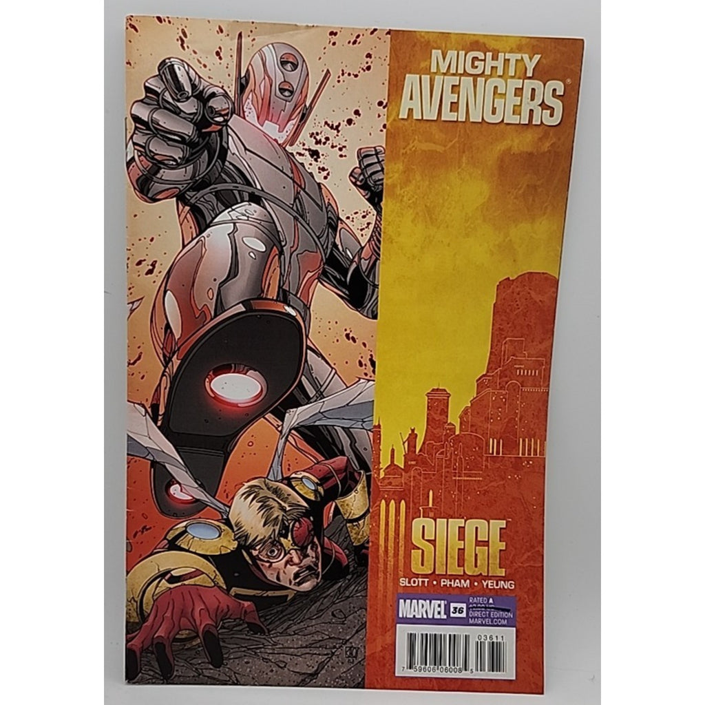 Mighty Avengers #16, Marvel Comics 2010, The Siege Epilogue Slott Pham Yeung