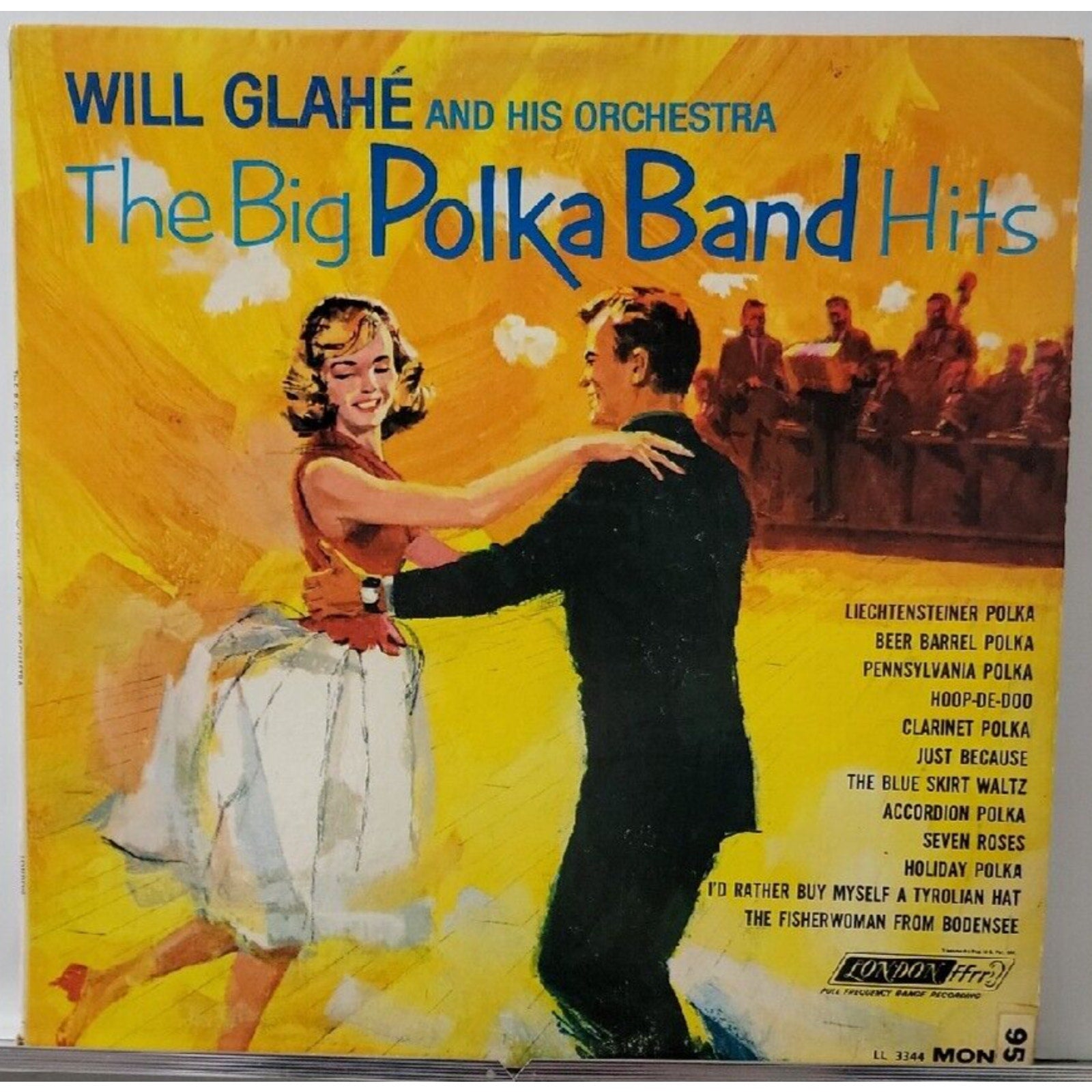 Will Glahé And His Orchestra ‎– The Big Polka Band Hits (Record)