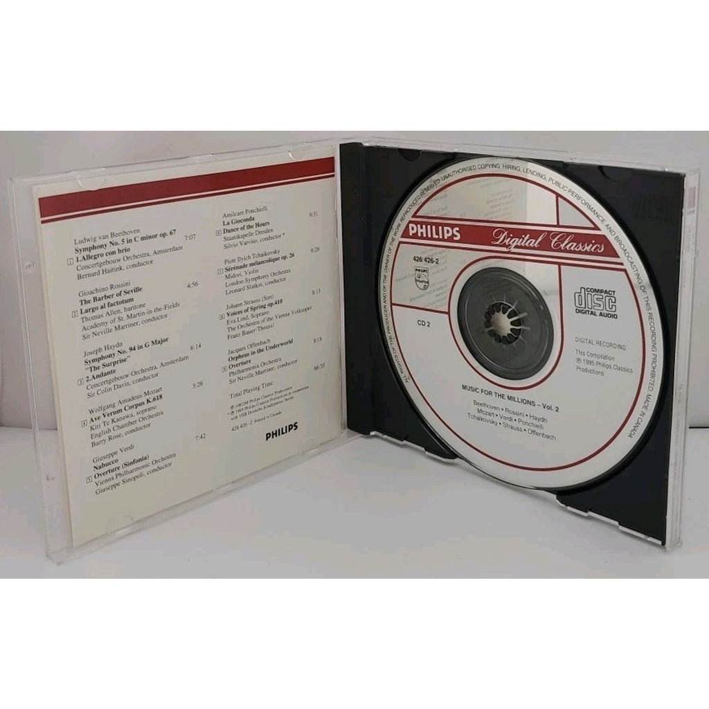 Music For The Millions Volume 2 CD
