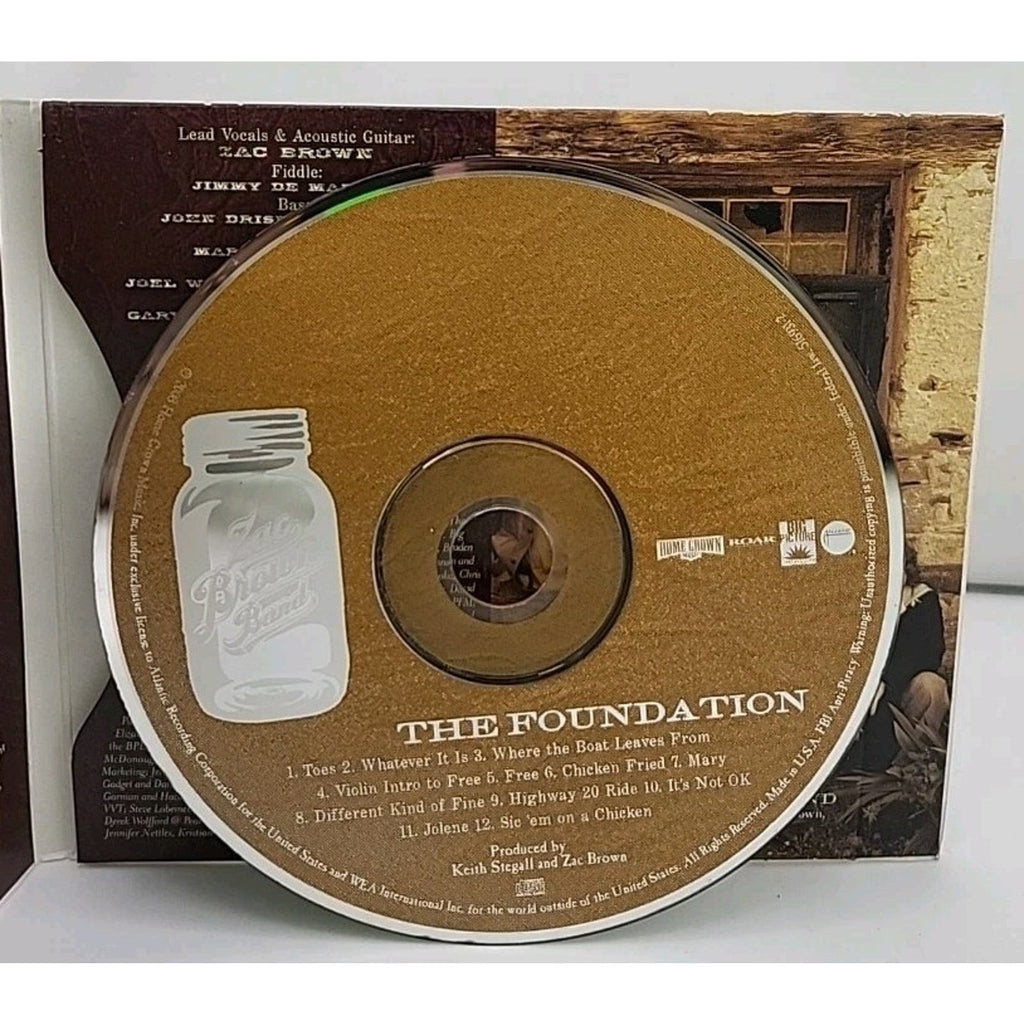 The Foundation by Zac Brown (CD, 2008)
