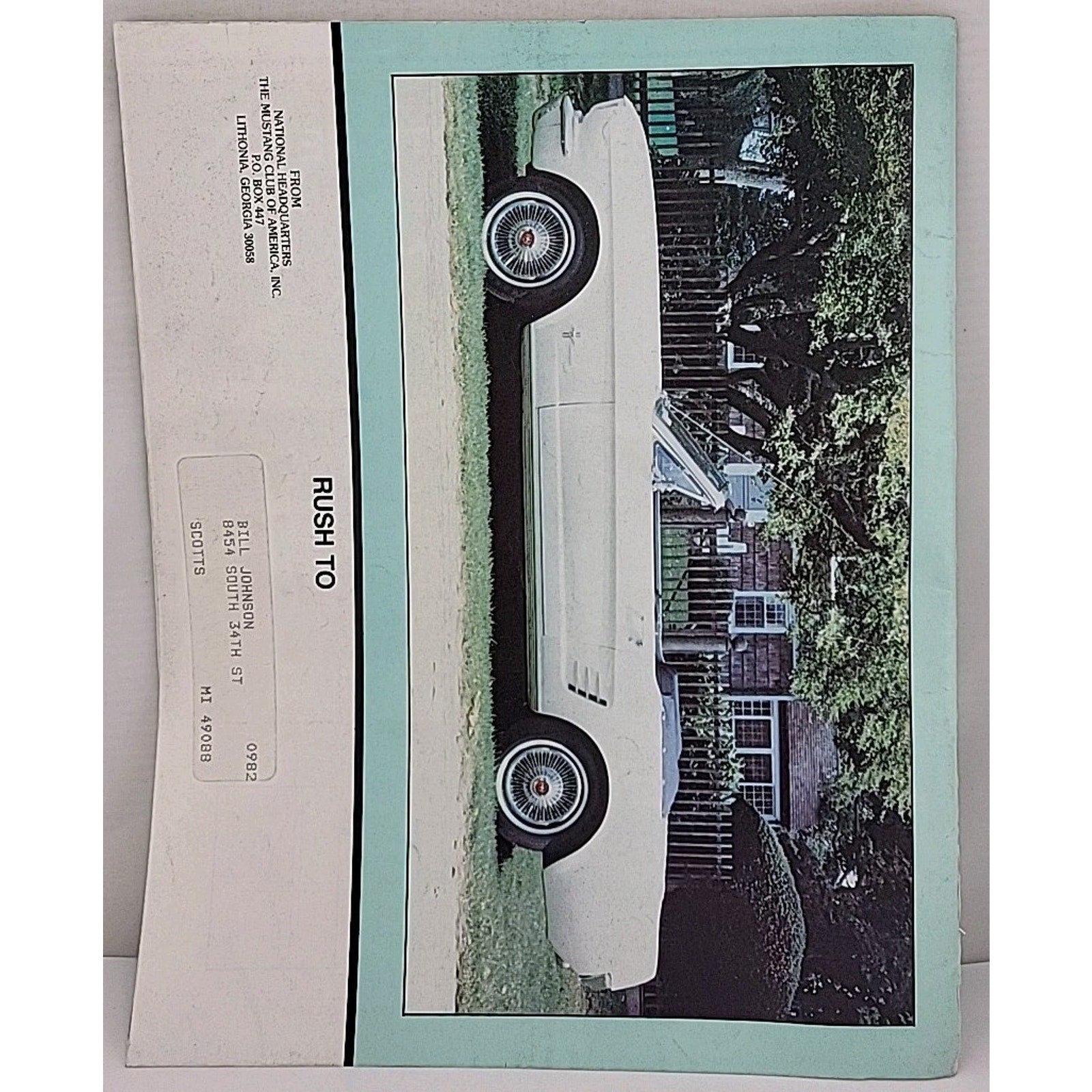 Mustang Times Magazine - Mustang Club Of America - February 1982 - Vol. 6 No. 2