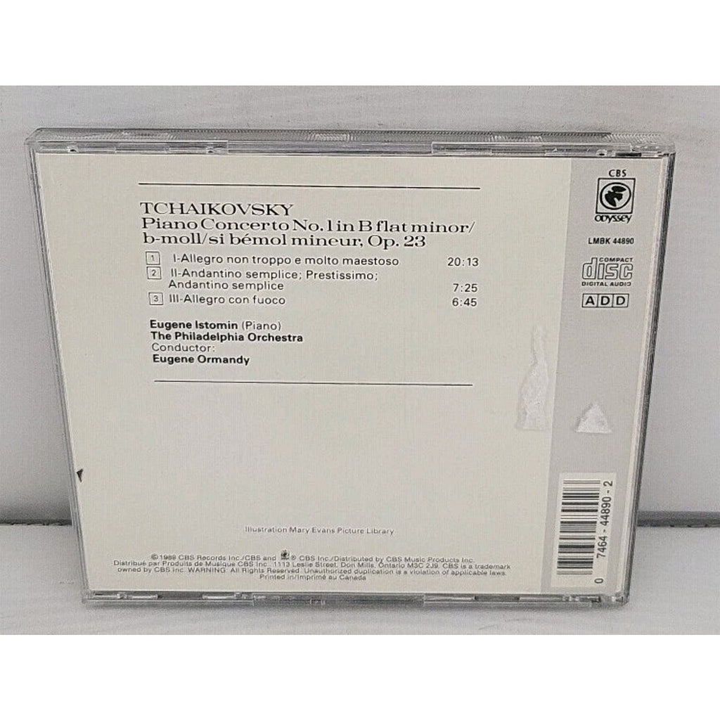 Tchaikovsky - Piano Concerto 1 - Istomin CD