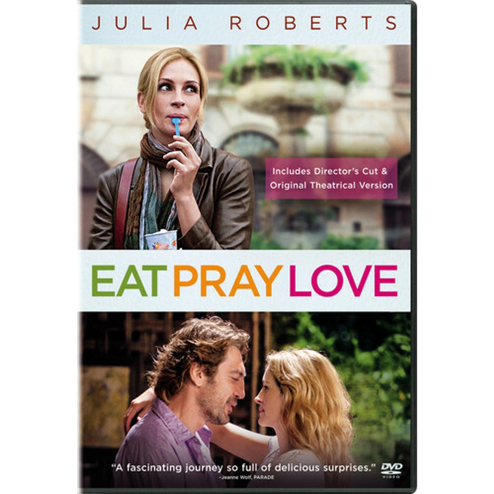 Eat Pray Love (DVD, 2010, Theatrical Version/Extended Cut)