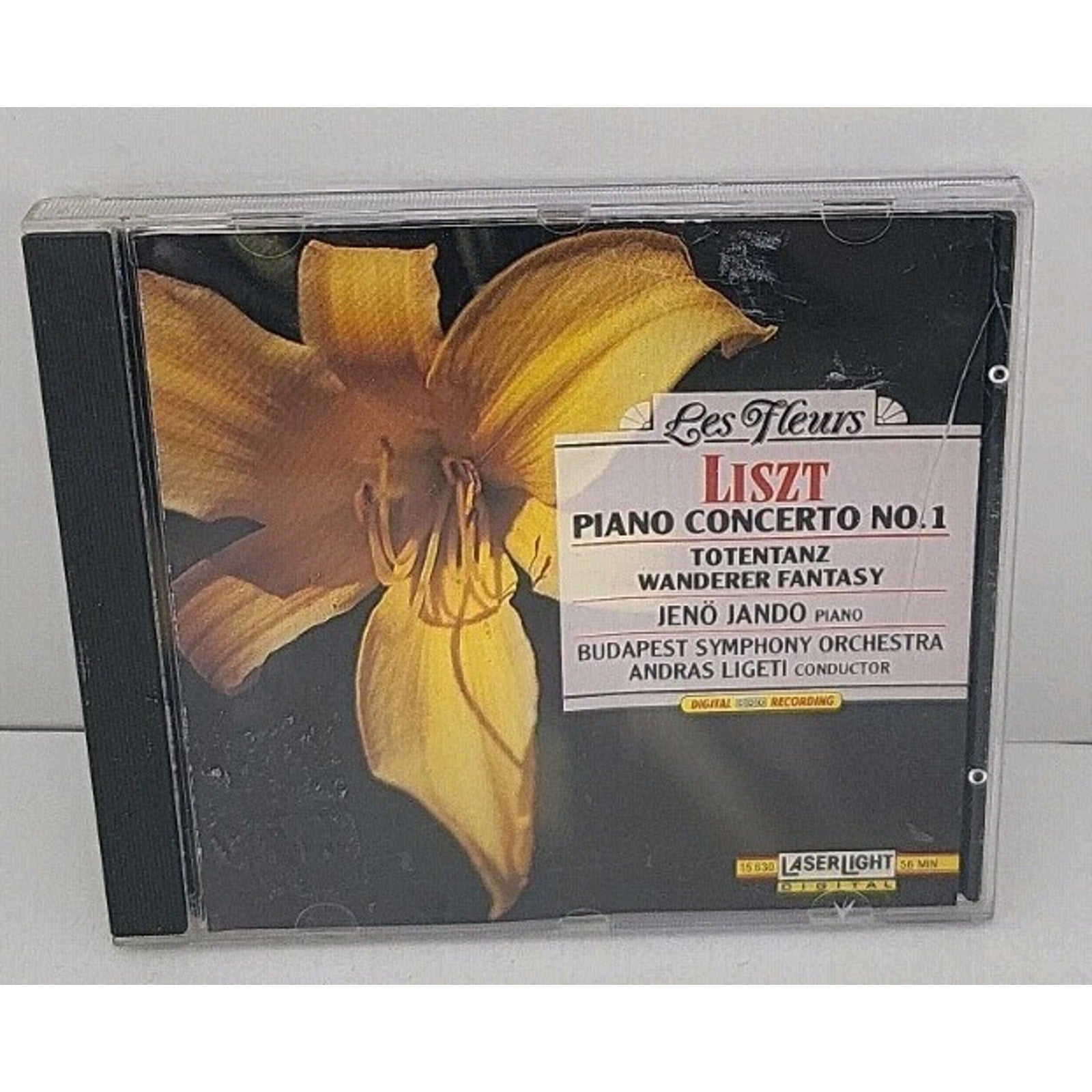 Lizst: Piano Concerto 1/ Wanderer Fantasy - Music CD - - 1990-01-23 - Delta -
