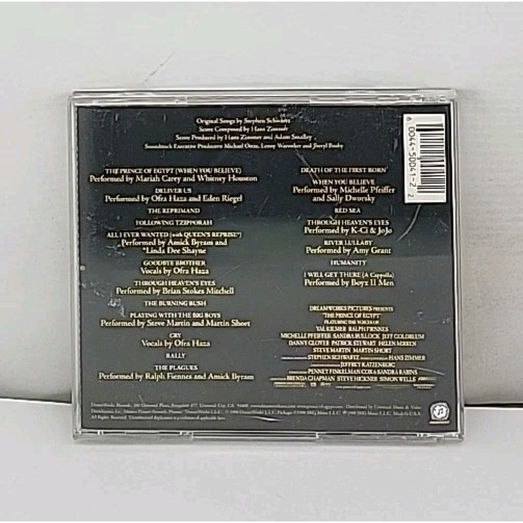 The Prince of Egypt (Original Soundtrack) by Various (CD, 1998)
