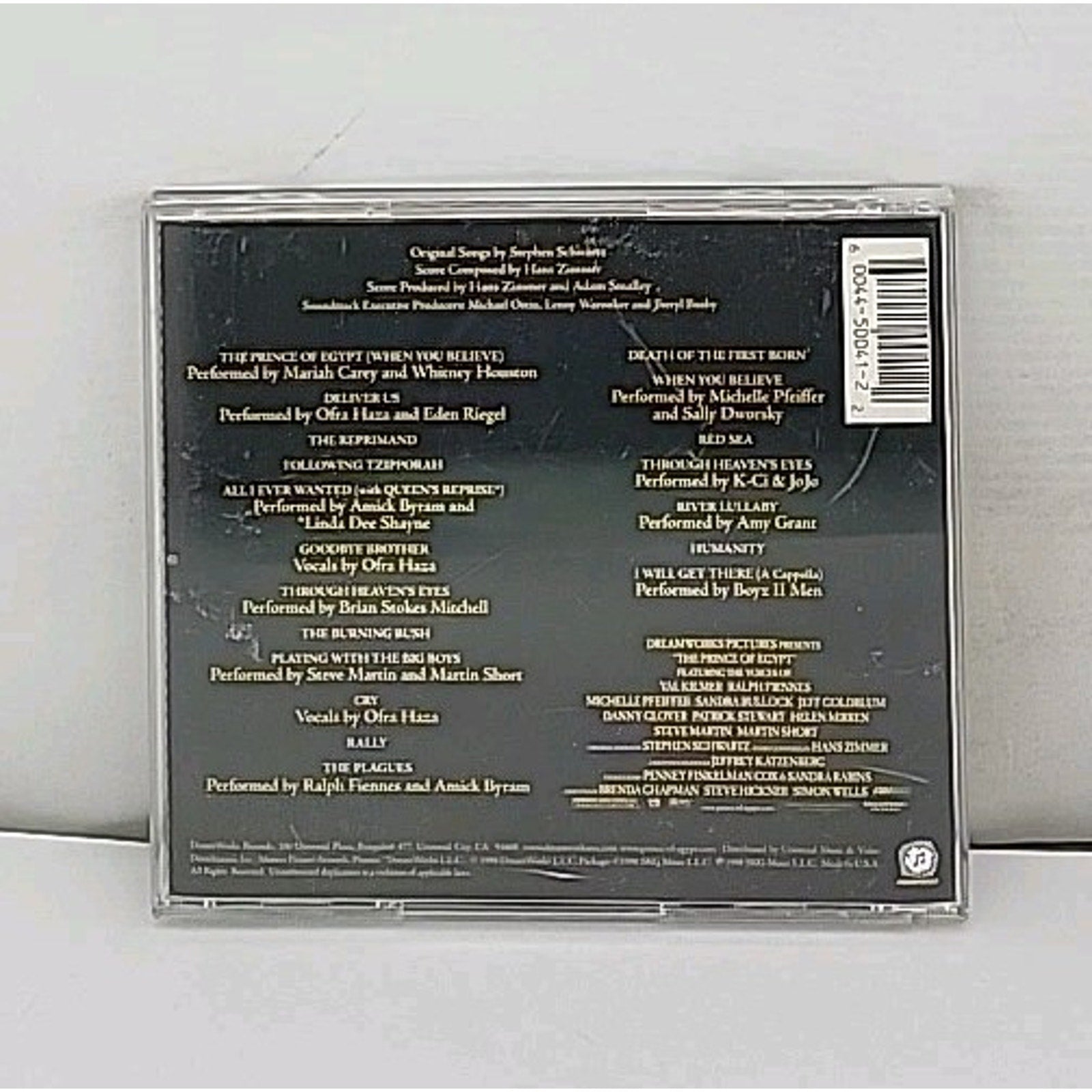 The Prince of Egypt (Original Soundtrack) by Various (CD, 1998)