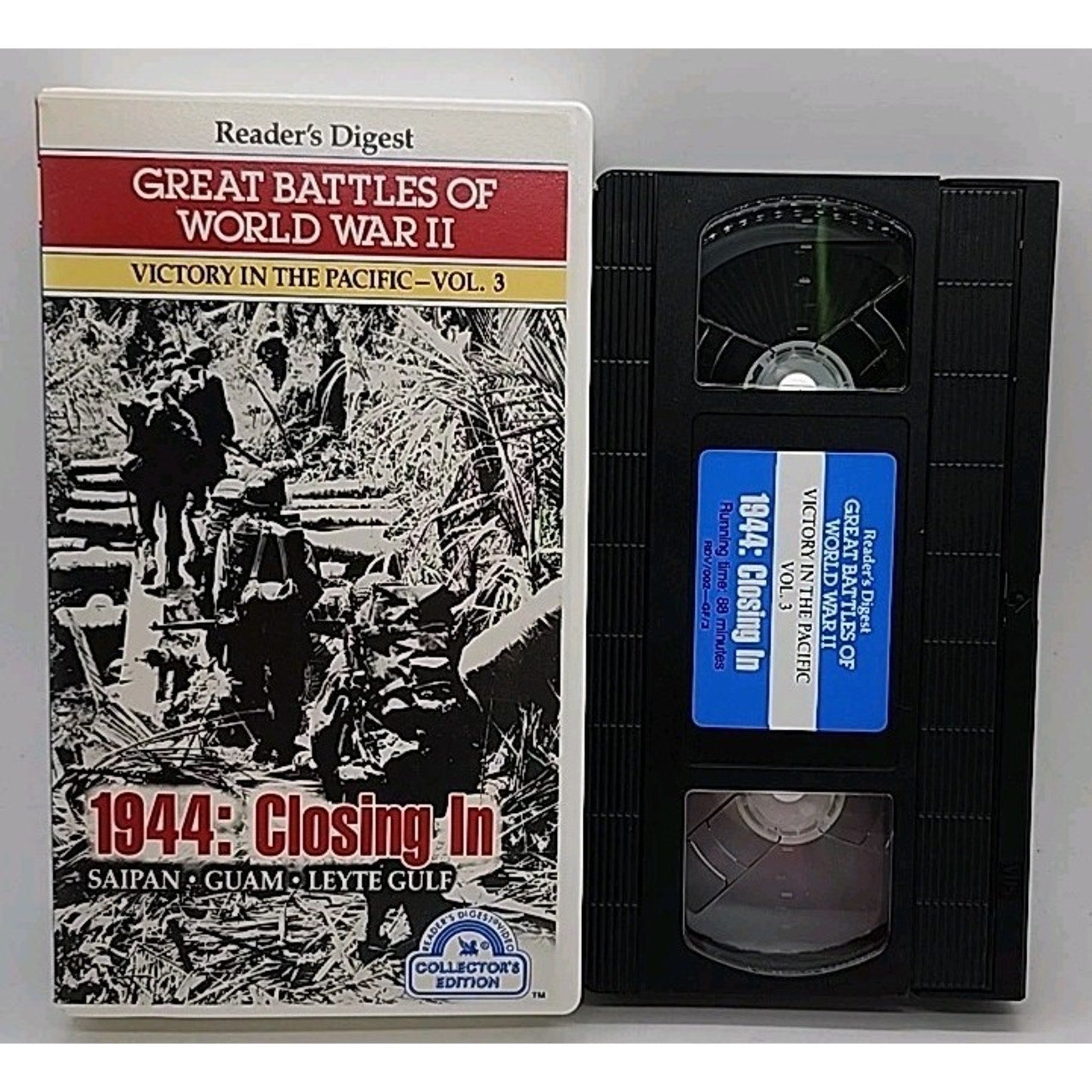 Great Battles Of World War II Victory in the pacific VHS Box Set