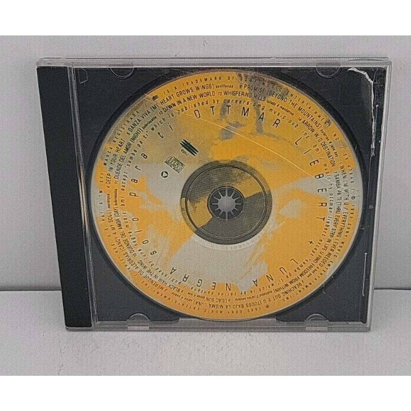 Solo Para Ti by Ottmar Liebert (CD, 1992) No Front Art